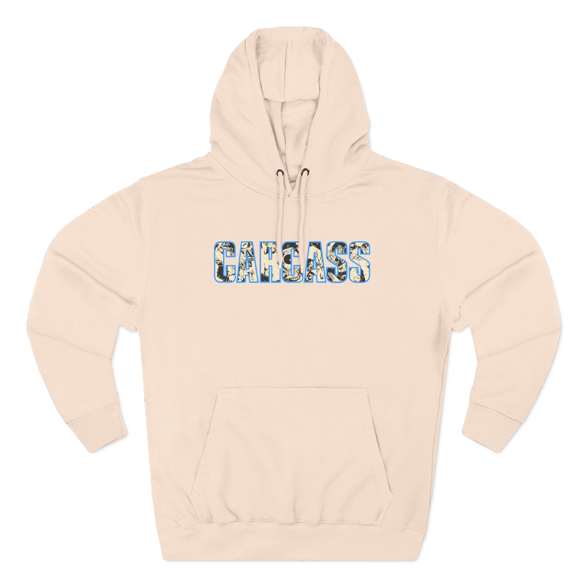 Carcass Head & Tools Three-Panel Fleece Hoodie - Image 9