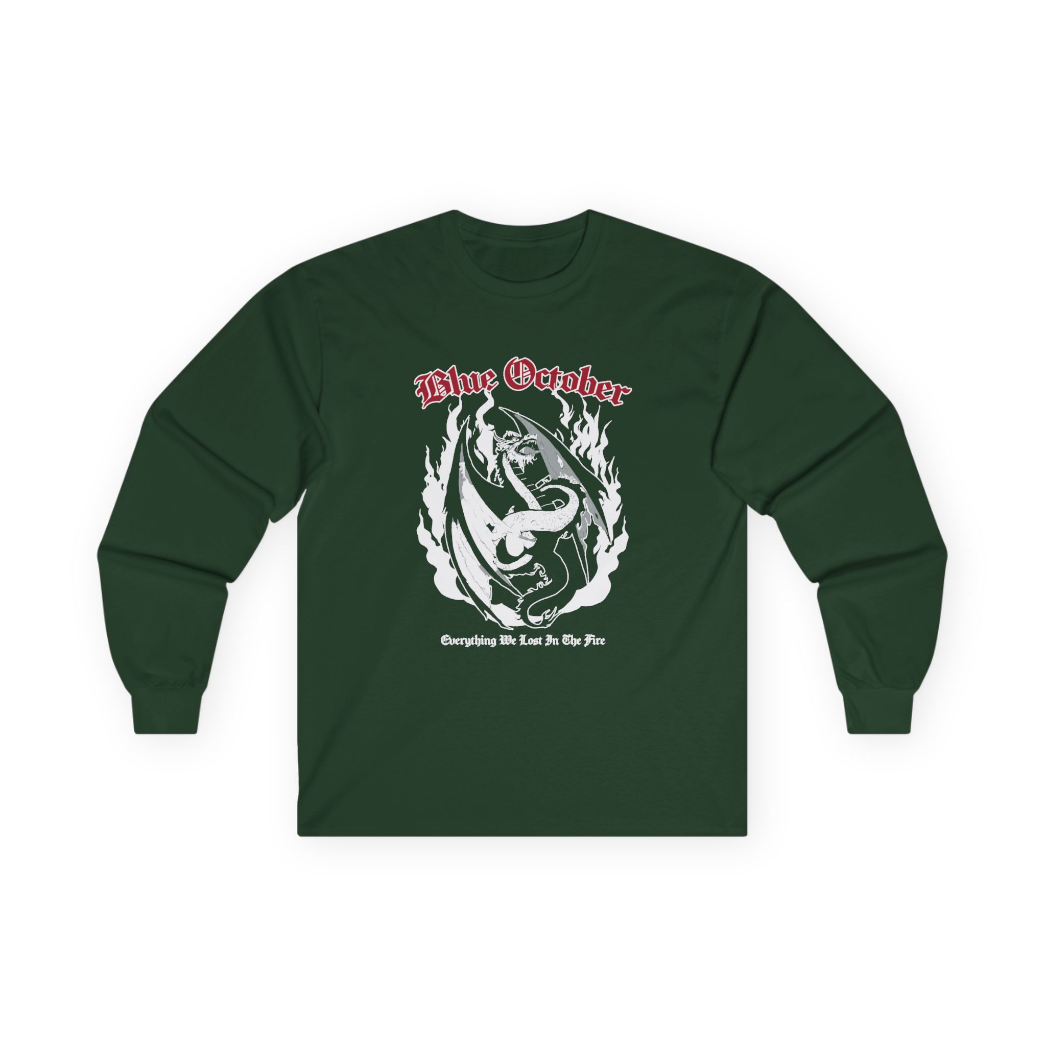 Blue October Ewlitf Dragon Unisex Ultra Cotton Long Sleeve Tee - Image 5