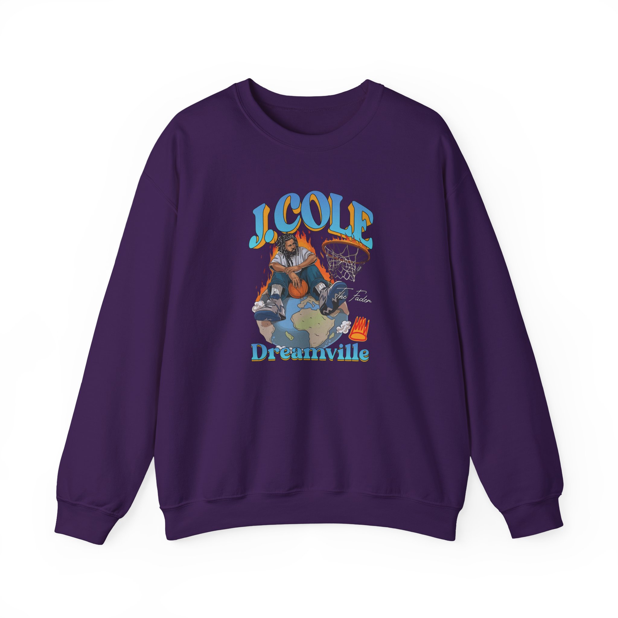 J Cole "Dreamville World" Unisex Heavy Blend™ Crewneck Sweatshirt - Image 17