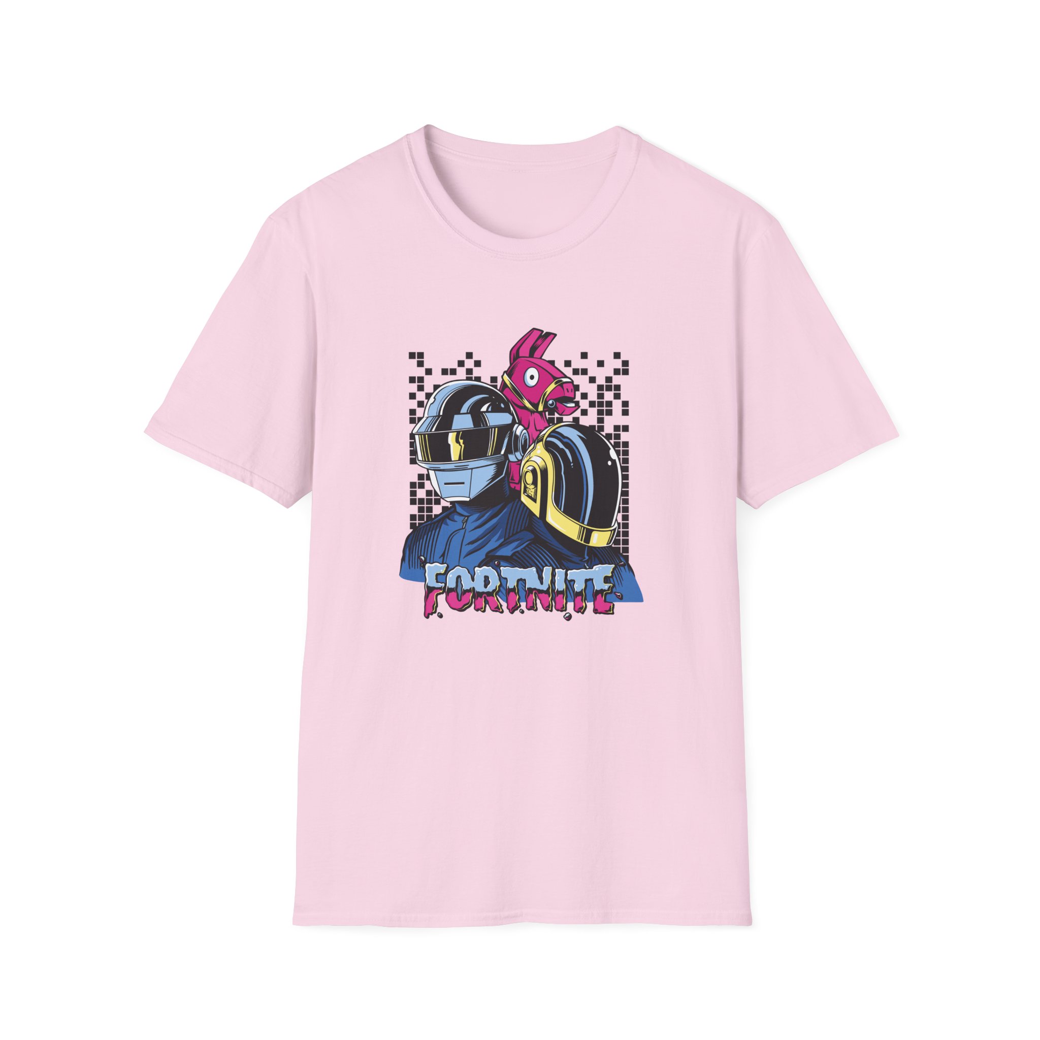 Daft Punk Fortnite X Daft Punk Long Unisex Softstyle T-Shirt - Image 27