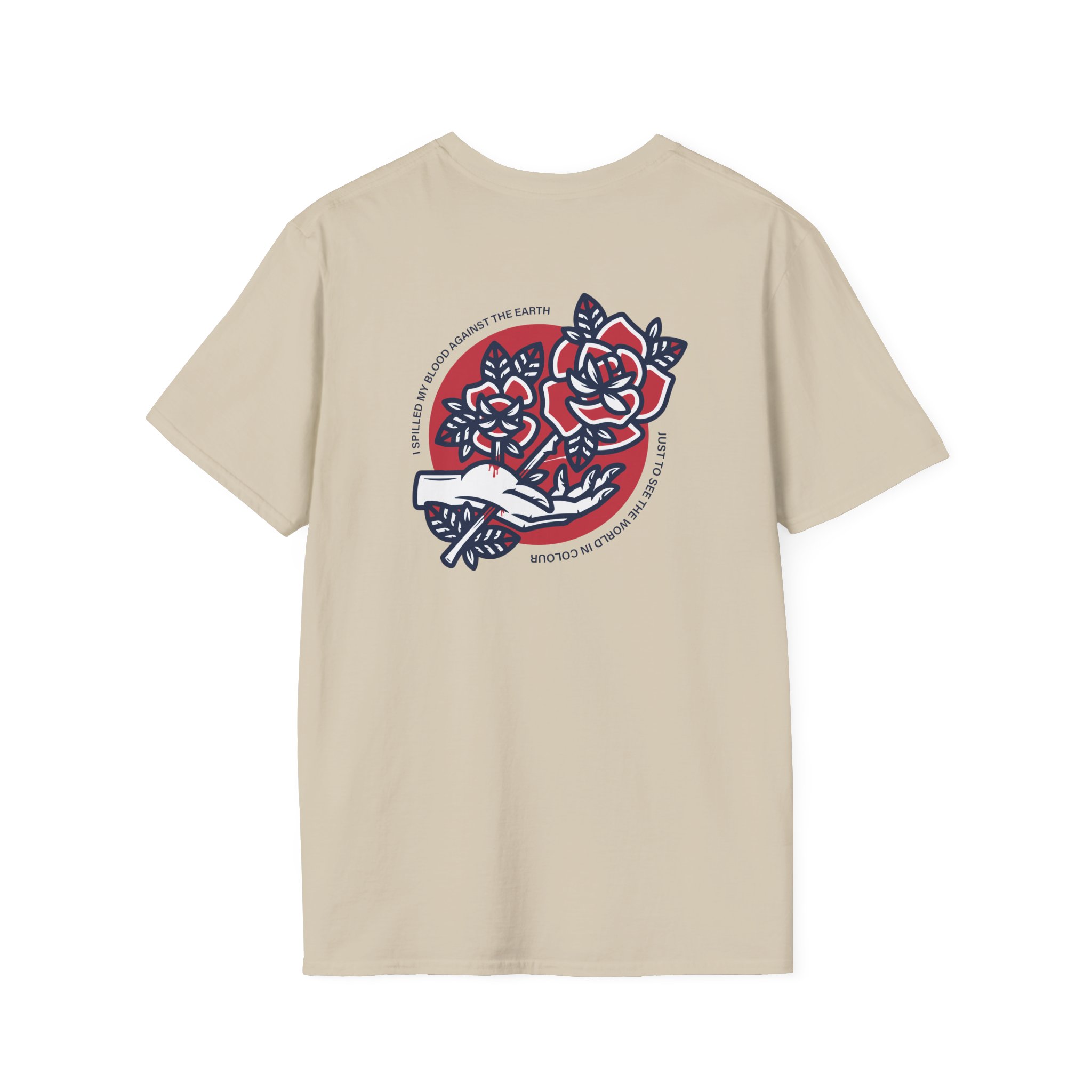 Polaris Rose Unisex Softstyle T-Shirt - Image 4