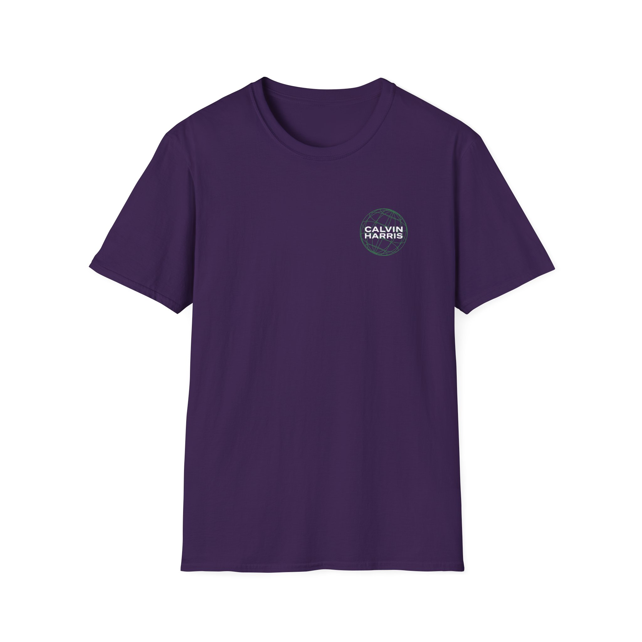 Calvin Harris Wireframe Marlay Park Unisex Softstyle T-Shirt - Image 9