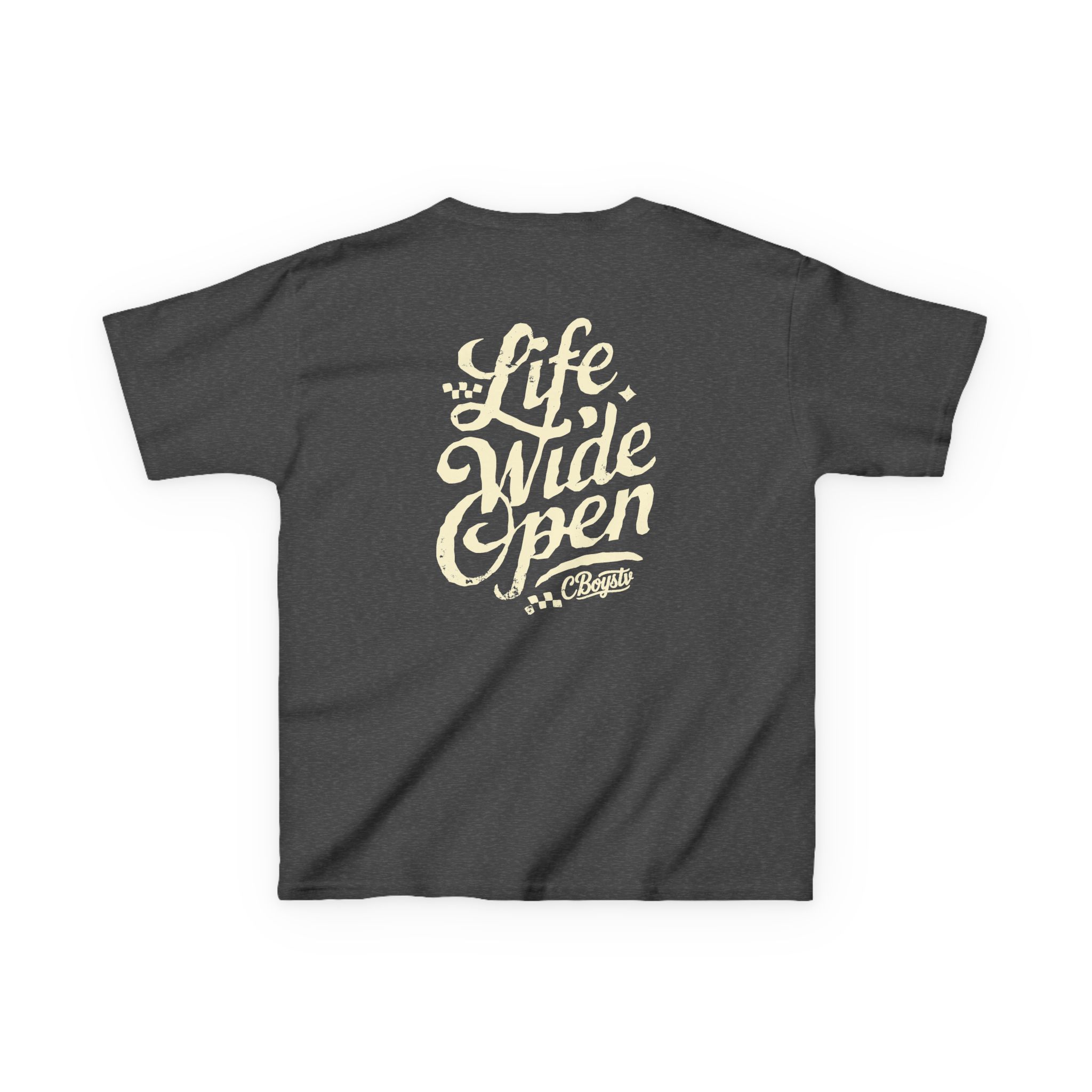Kids Cboystv Tan Script Heavy Cotton™ Tee - Image 8