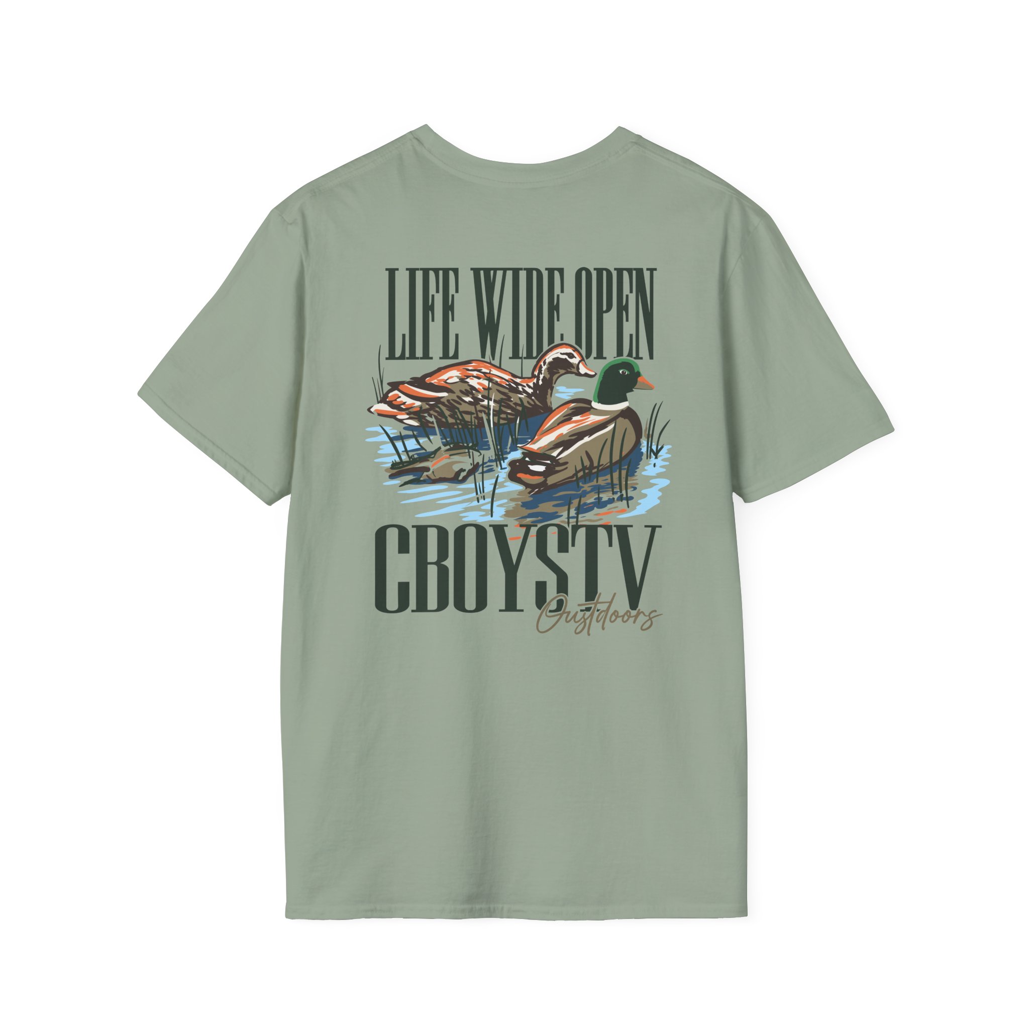Cboystv Mallard Unisex Softstyle T-Shirt - Image 12