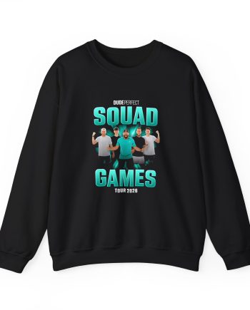 Dude Perfect Squad Games Tour Unisex Heavy Blend™ Crewneck Sweatshirt