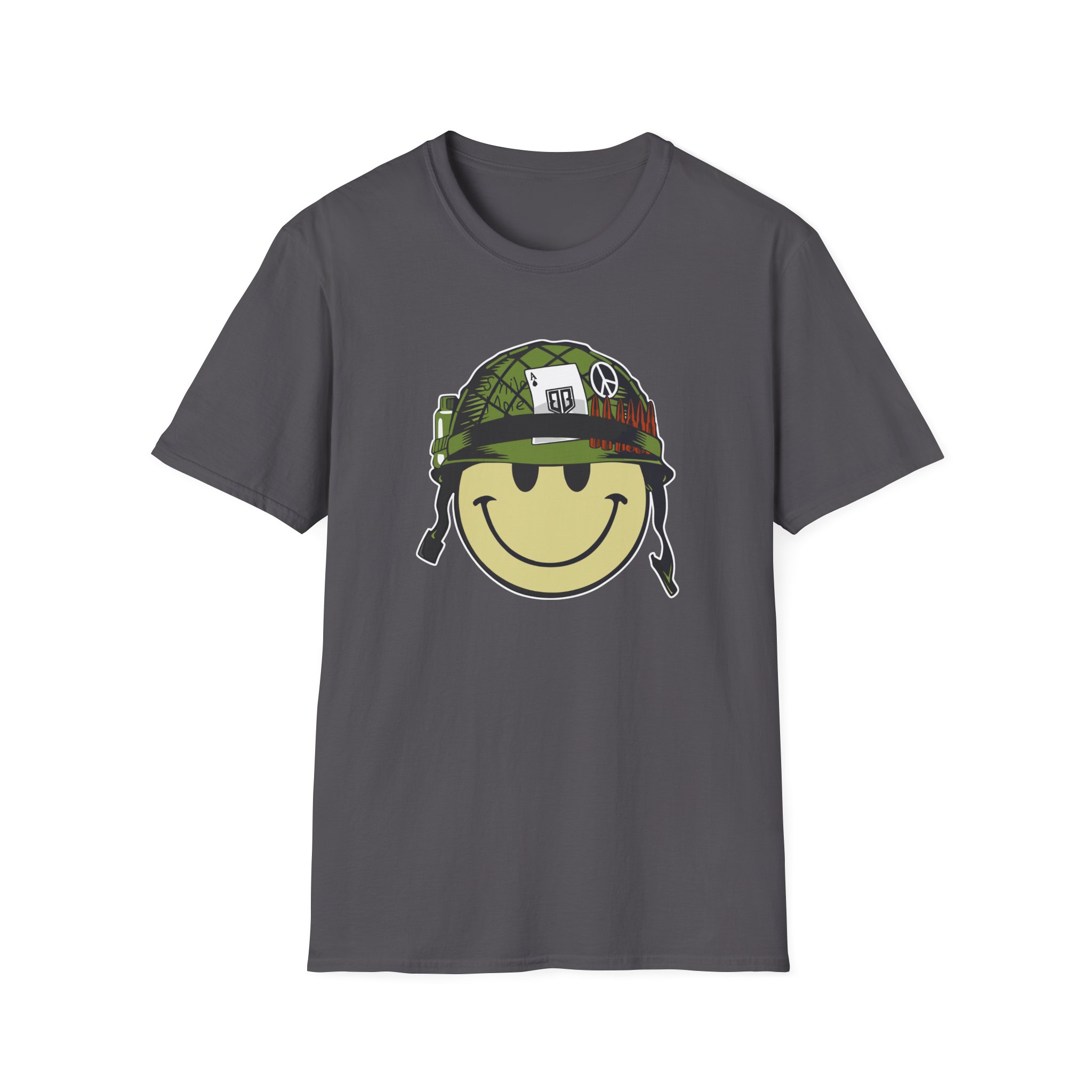 Roman Atwood Smiley Unisex Softstyle T-Shirt - Image 15