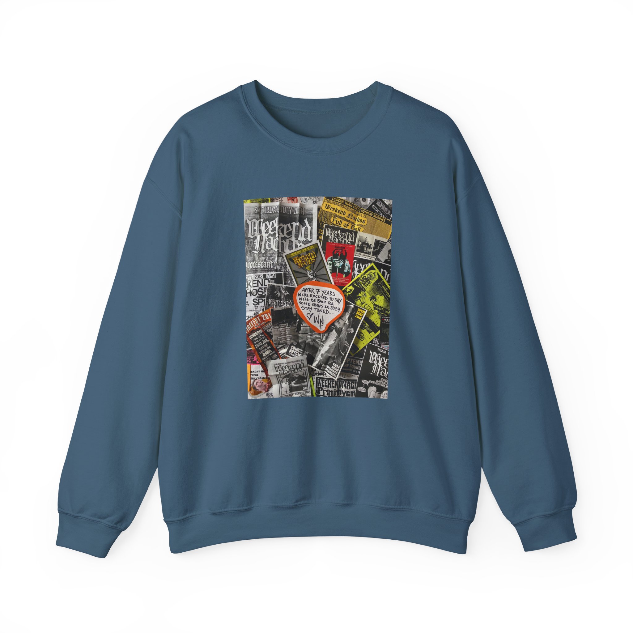 Weekend Nachos Unisex Heavy Blend™ Crewneck Sweatshirt - Image 13