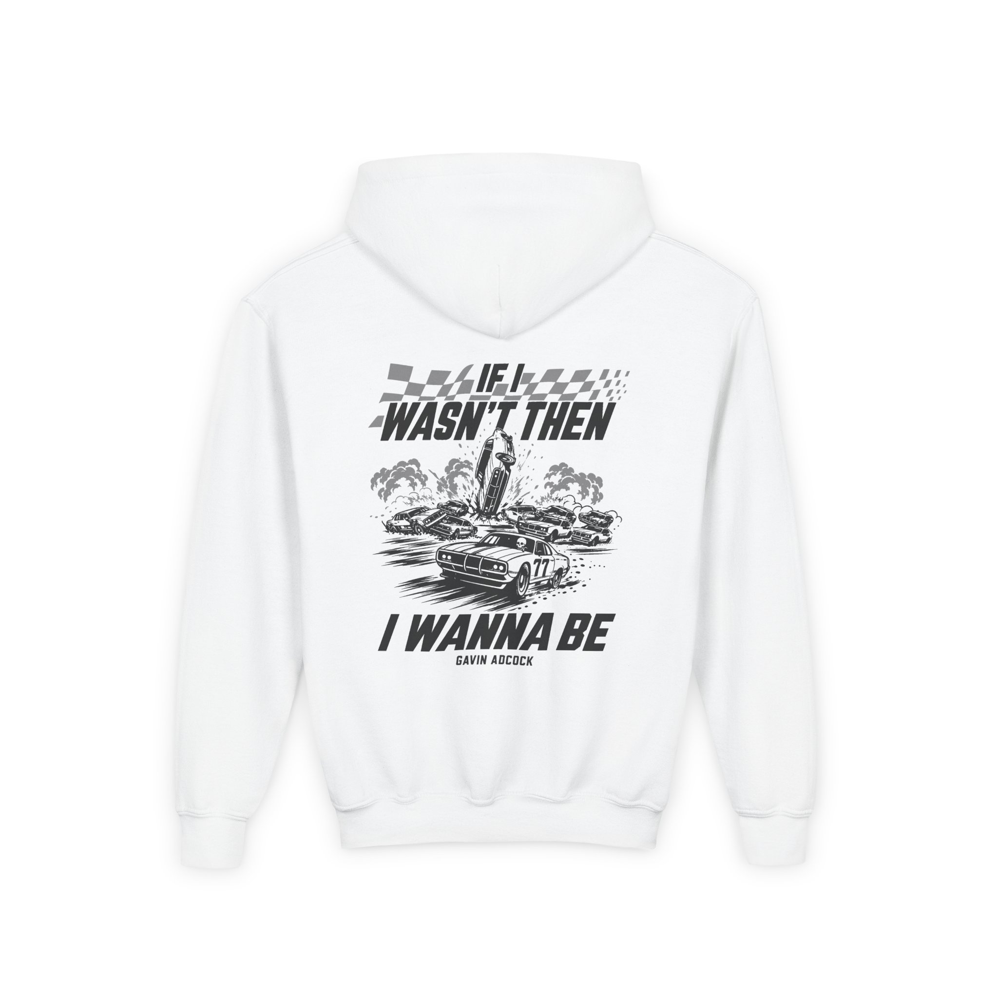 Gavin Adcock Wanna Be Youth Heavy Blend Hooded Sweatshirt - Image 2