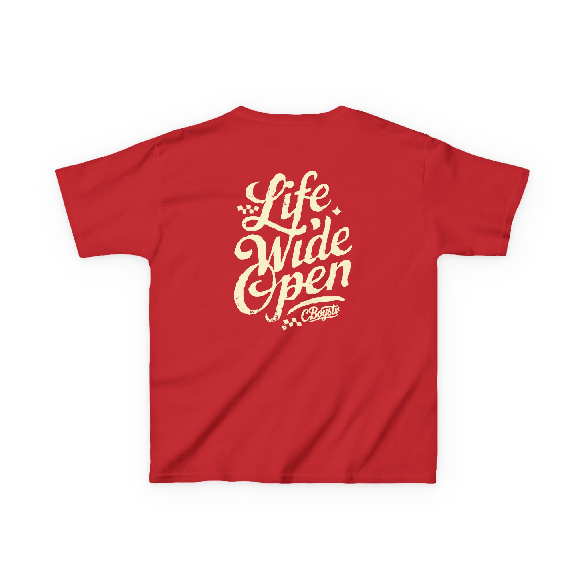 Kids Cboystv Tan Script Heavy Cotton™ Tee - Image 20