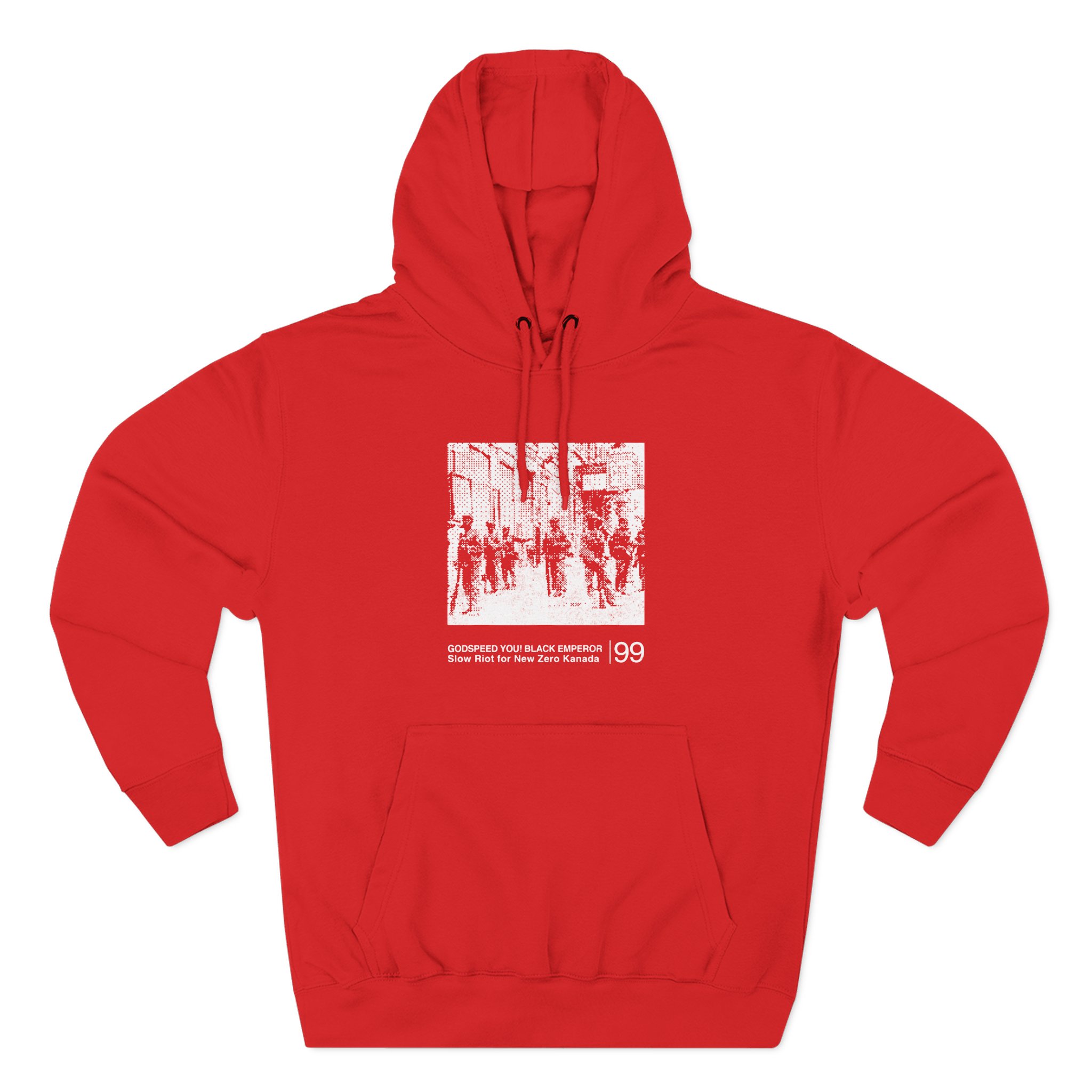 Godspeed You Black Emperor Three-Panel Fleece Hoodie - Image 13