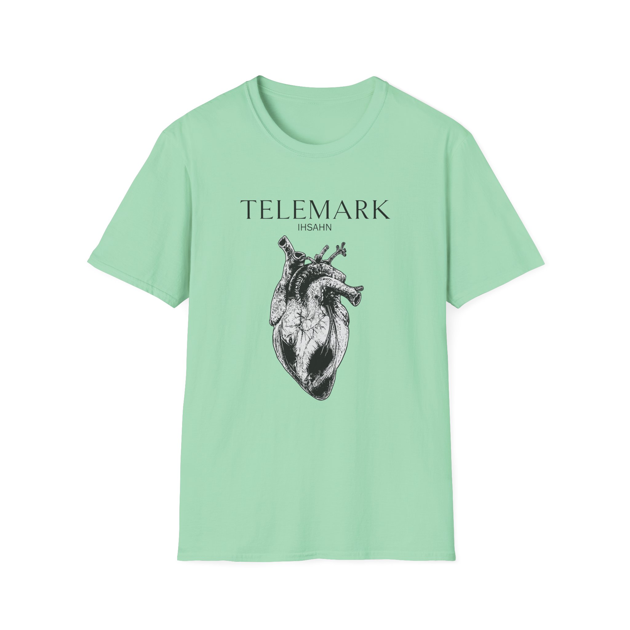 Ihsahn Heart Unisex Softstyle T-Shirt - Image 11