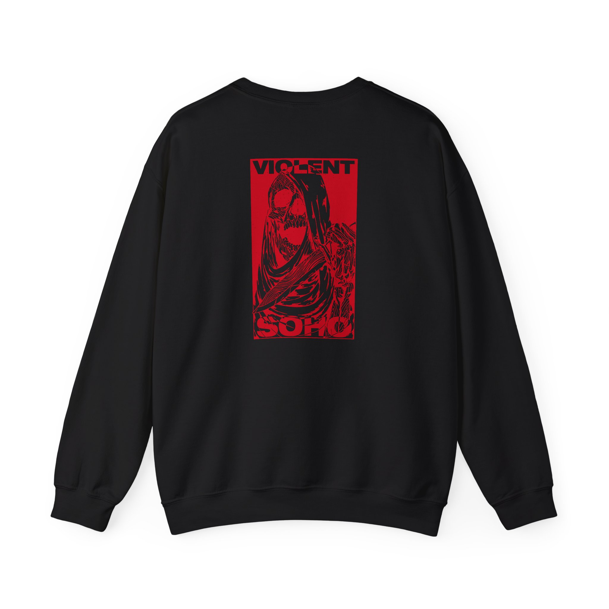 Violent Soho Skull Unisex Heavy Blend™ Crewneck Sweatshirt - Image 6