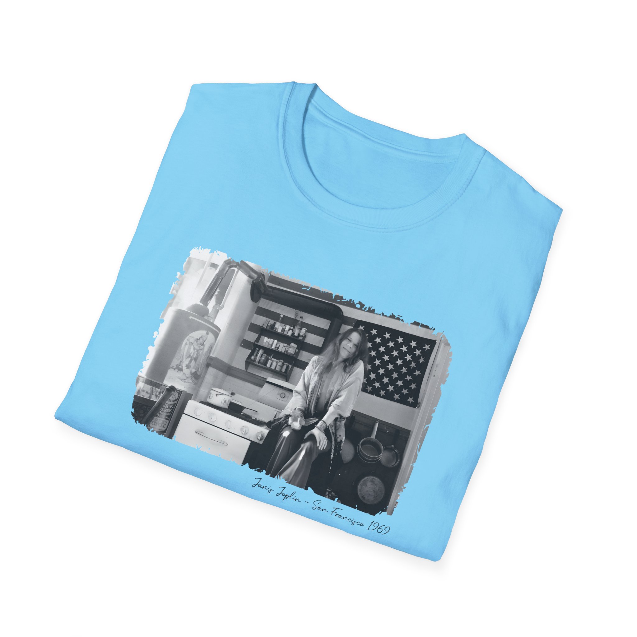 Janis in the Kitchen Unisex Softstyle T-Shirt - Image 60