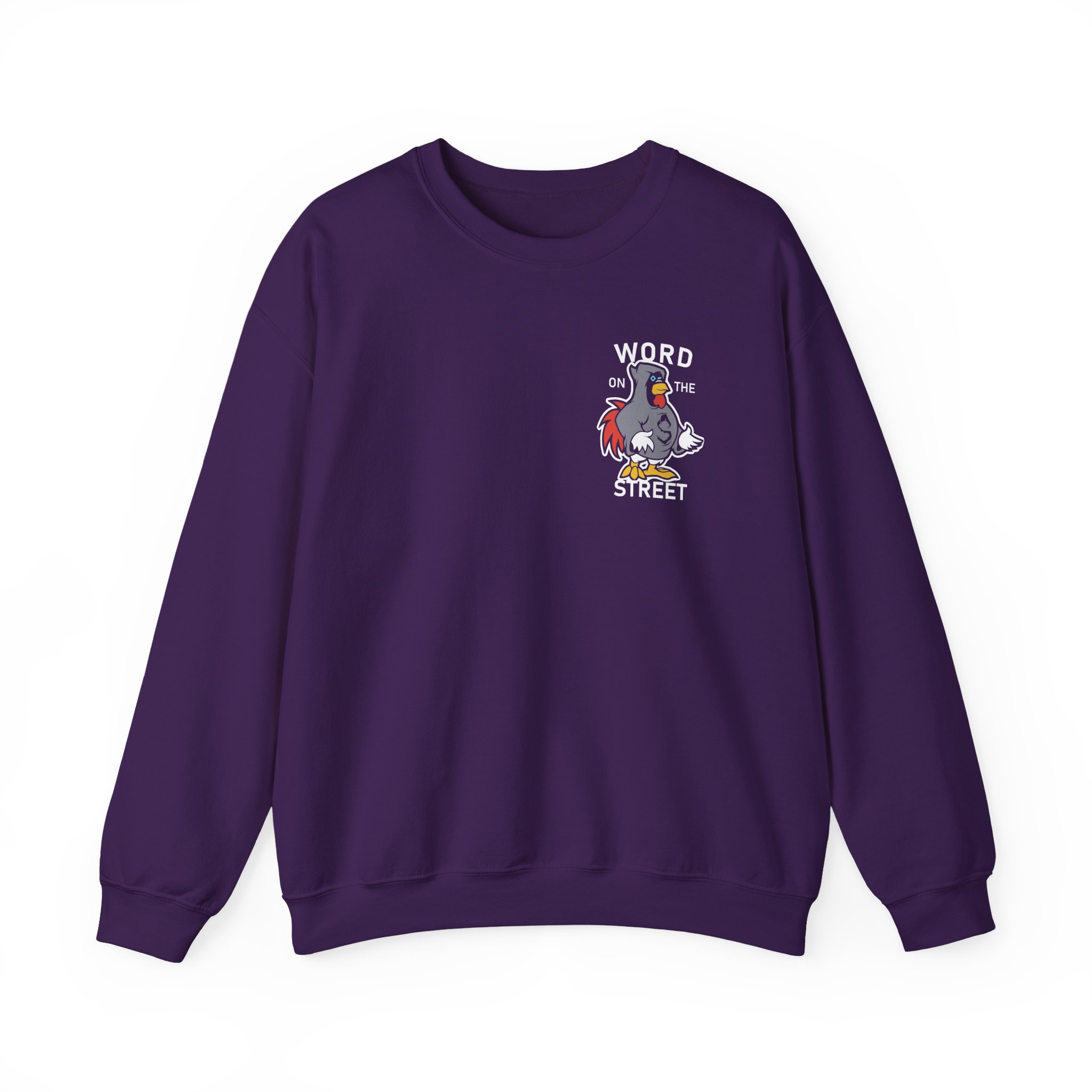Shroud Chicken Word On The Street Unisex Heavy Blend™ Crewneck Sweatshirt - Image 11