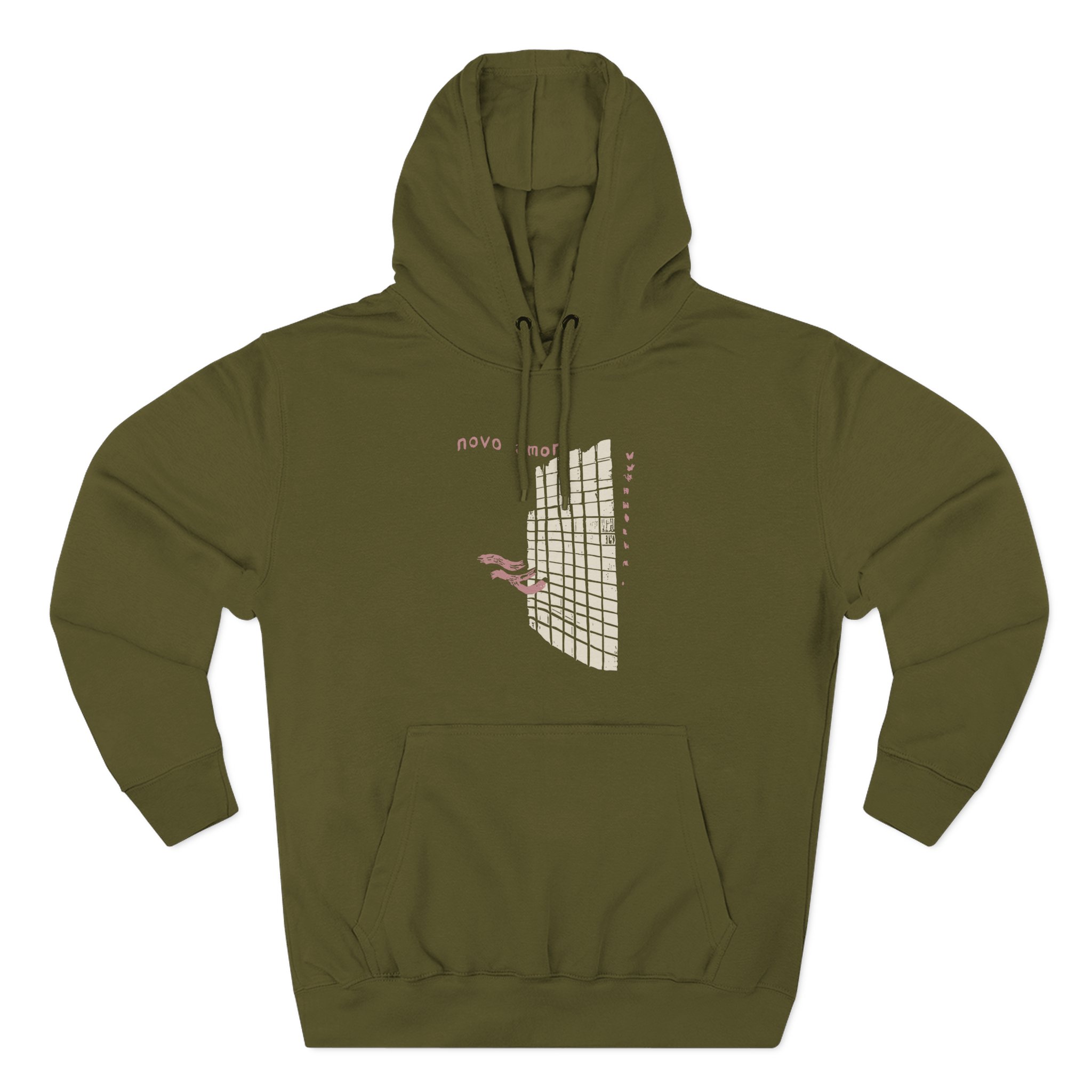 Novo Amor Novo Amor Three-Panel Fleece Hoodie - Image 5