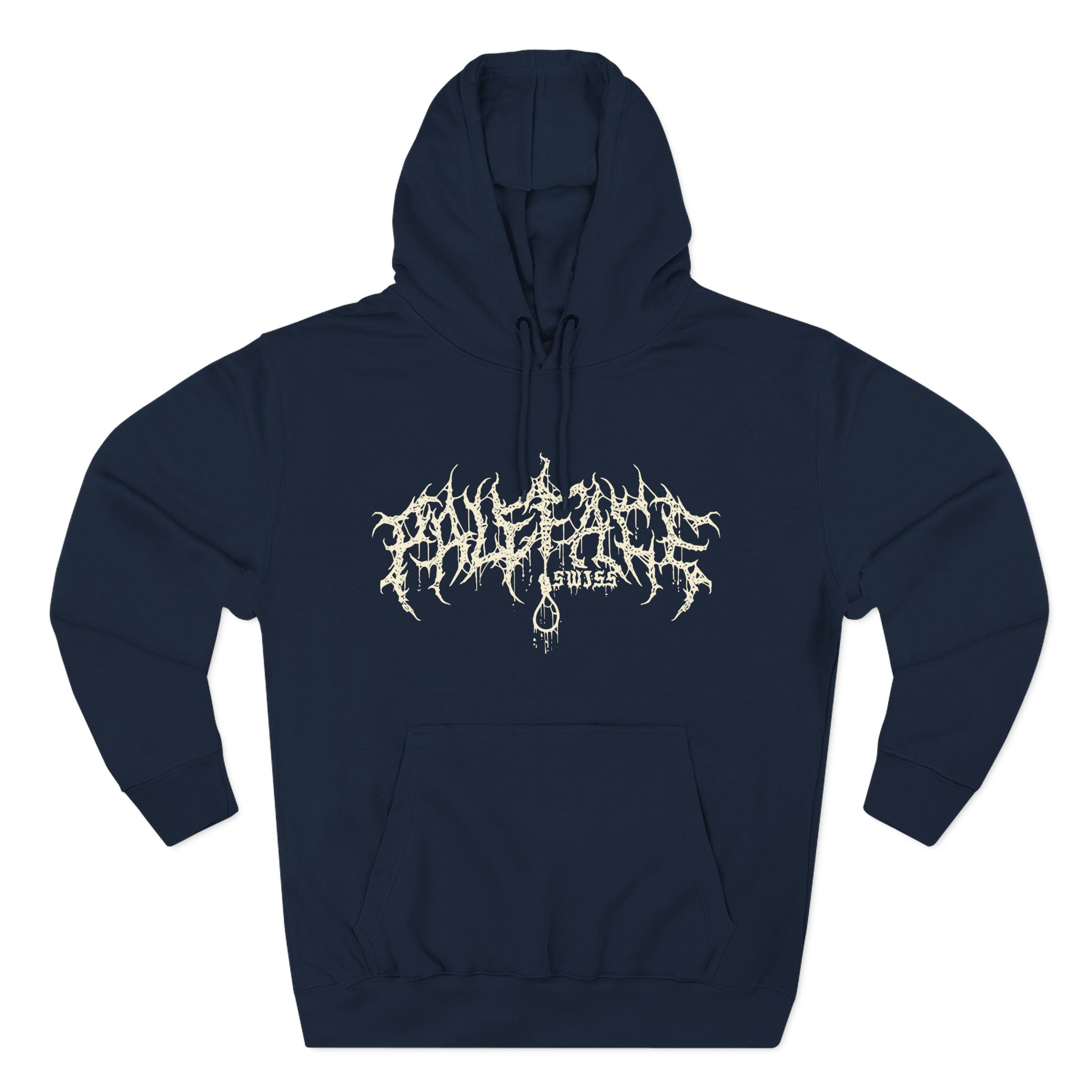 Paleface Swiss Skull Three-Panel Fleece Hoodie - Image 9