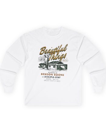 Benson Boone Beautiful Things Motel Unisex Ultra Cotton Long Sleeve Tee