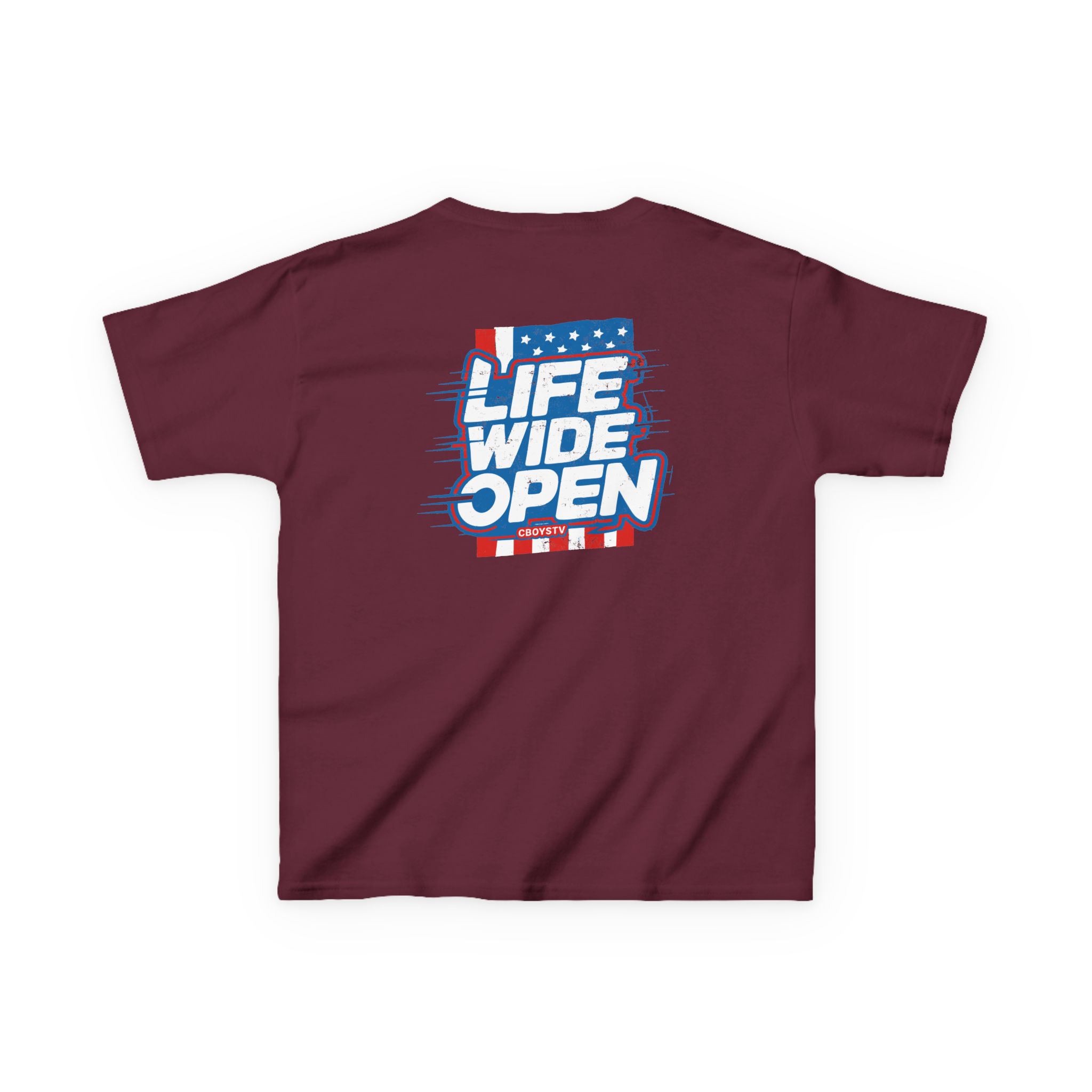 Kids Cboystv Patriot Heavy Cotton™ Tee - Image 4