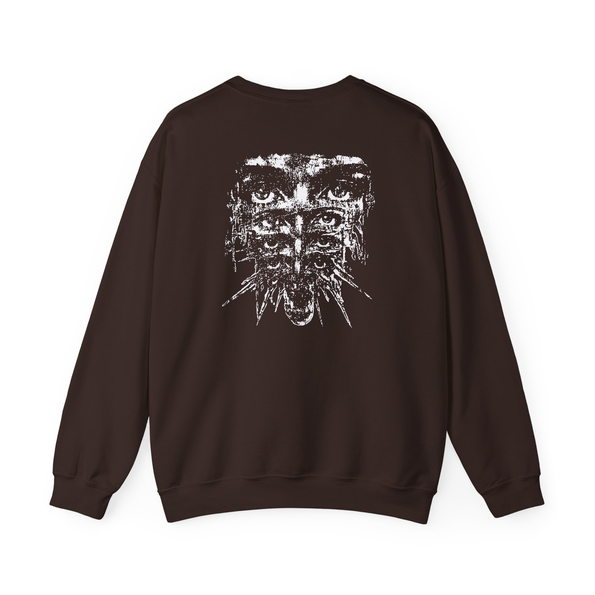 Poppy All The Eyes Unisex Heavy Blend™ Crewneck Sweatshirt - Image 4