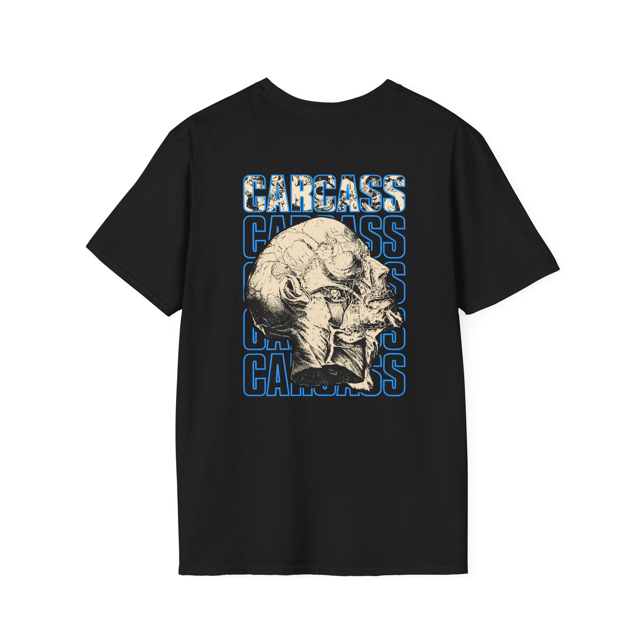 Carcass Head & Tools Unisex Softstyle T-Shirt - Image 2