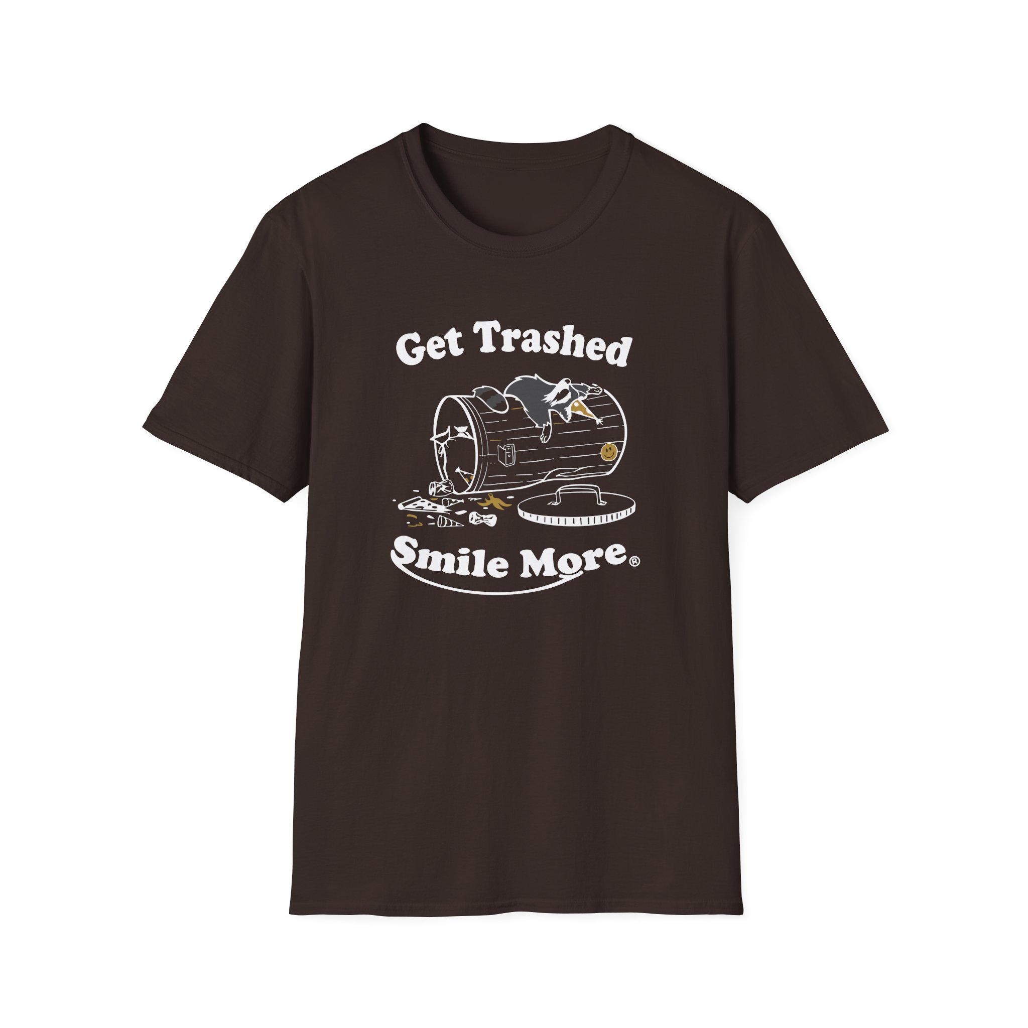 Roman Atwood Get Trashed Unisex Softstyle T-Shirt - Image 5