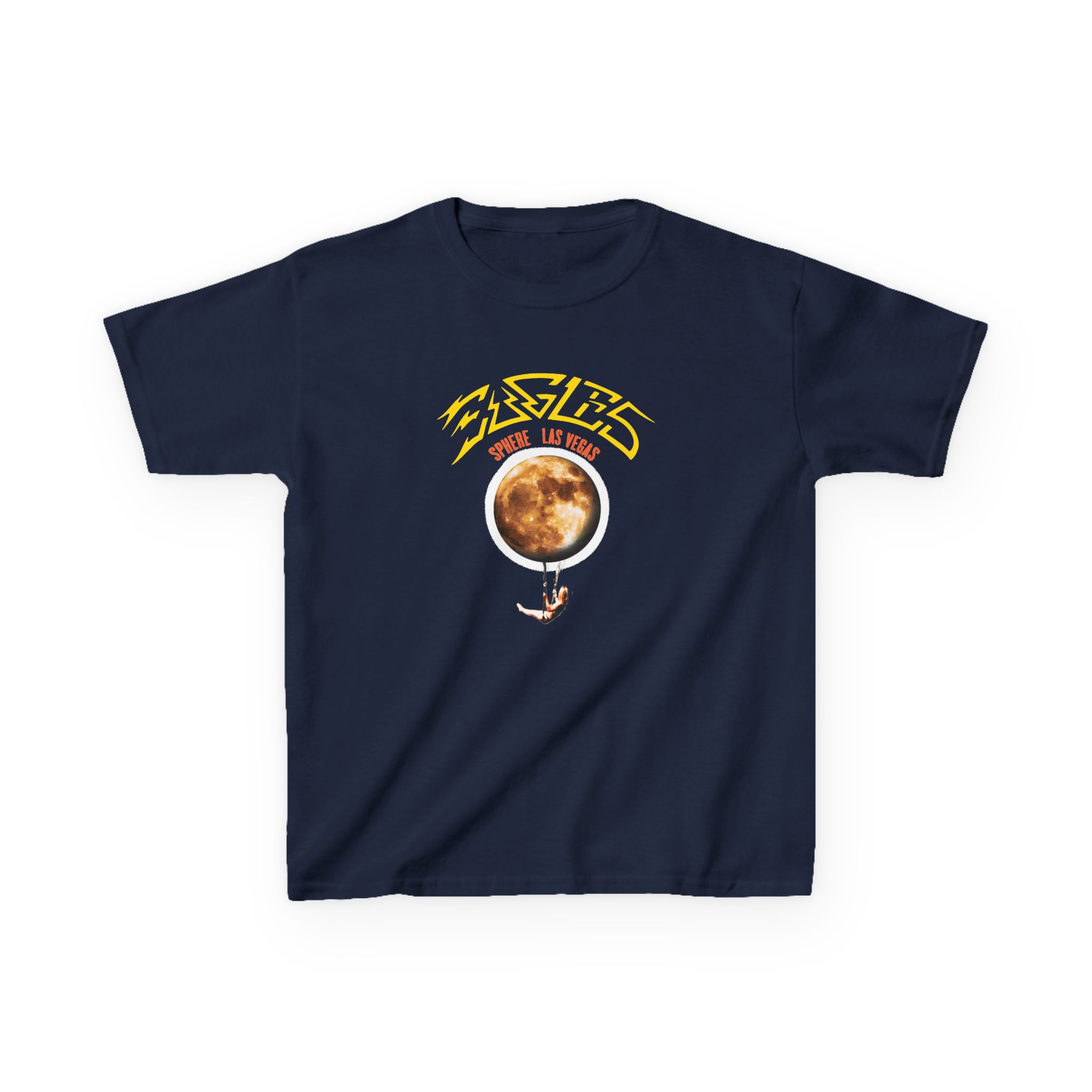 Kids The Eagles Sphere Moon Trapeze Heavy Cotton™ Tee - Image 9