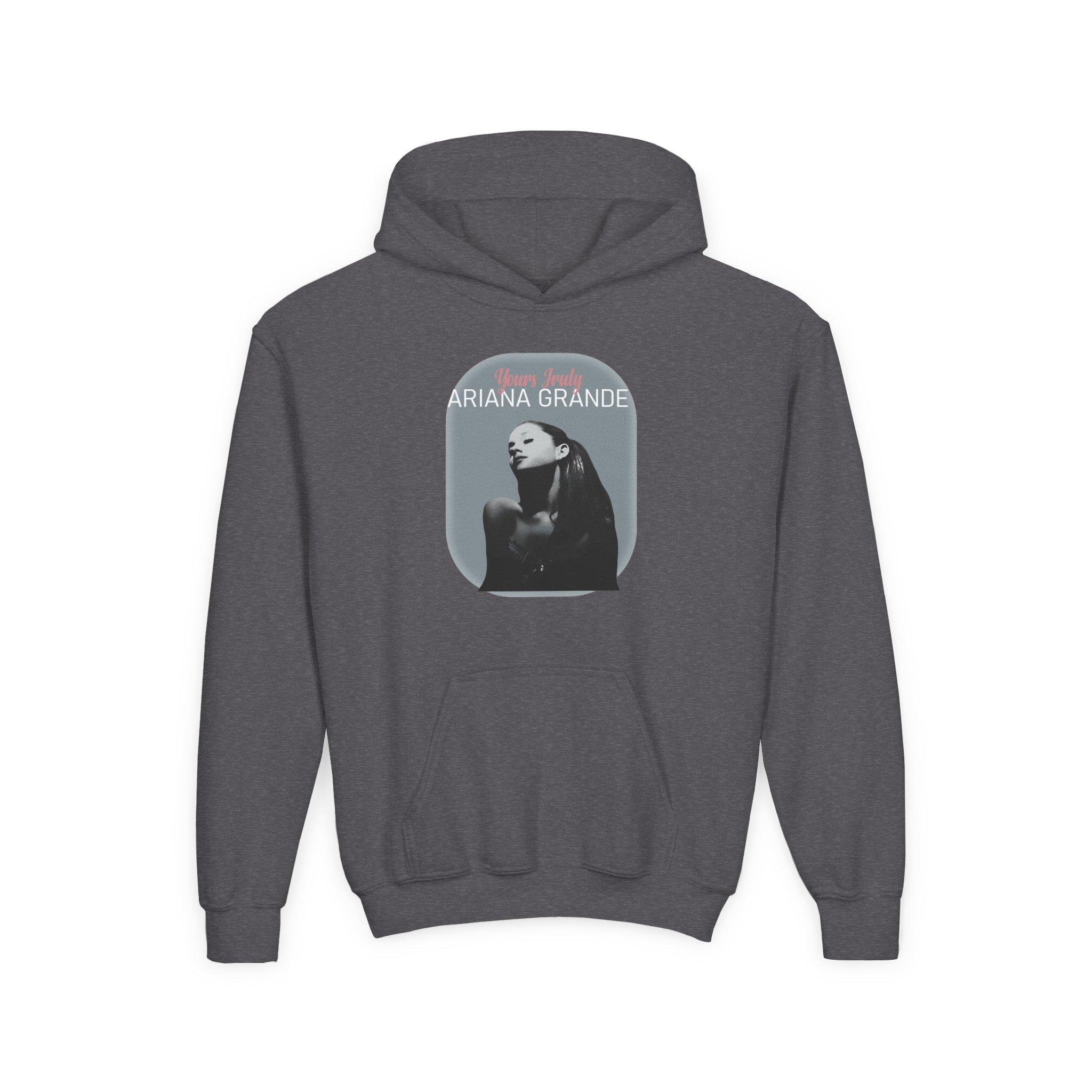 AG Yours Truly Cover Youth Heavy Blend Hooded Sweatshirt - Image 7