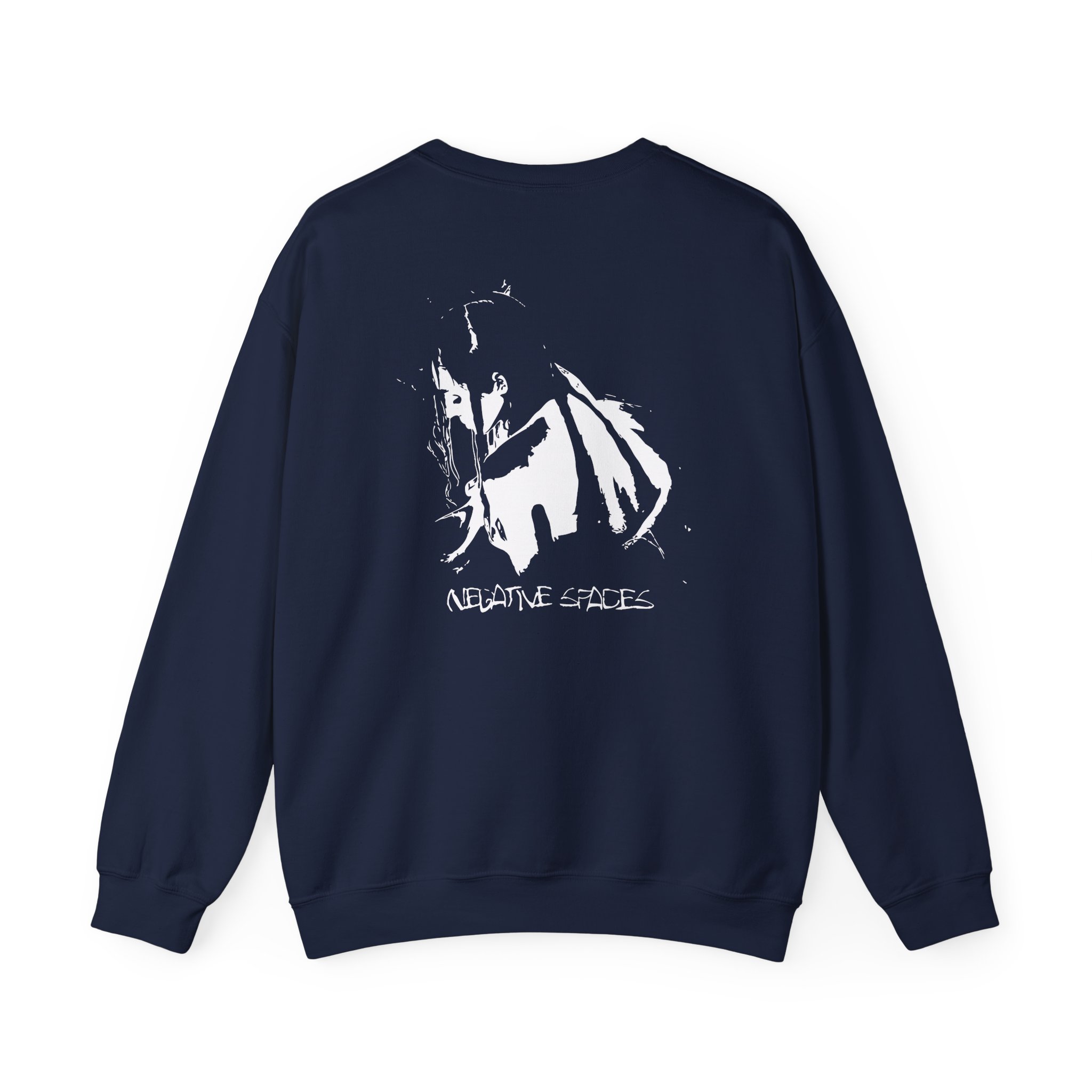 Poppy Negative Spaces Unisex Heavy Blend™ Crewneck Sweatshirt - Image 10