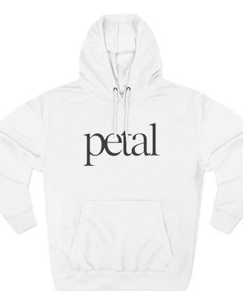 AG petal live laugh love Three-Panel Fleece Hoodie