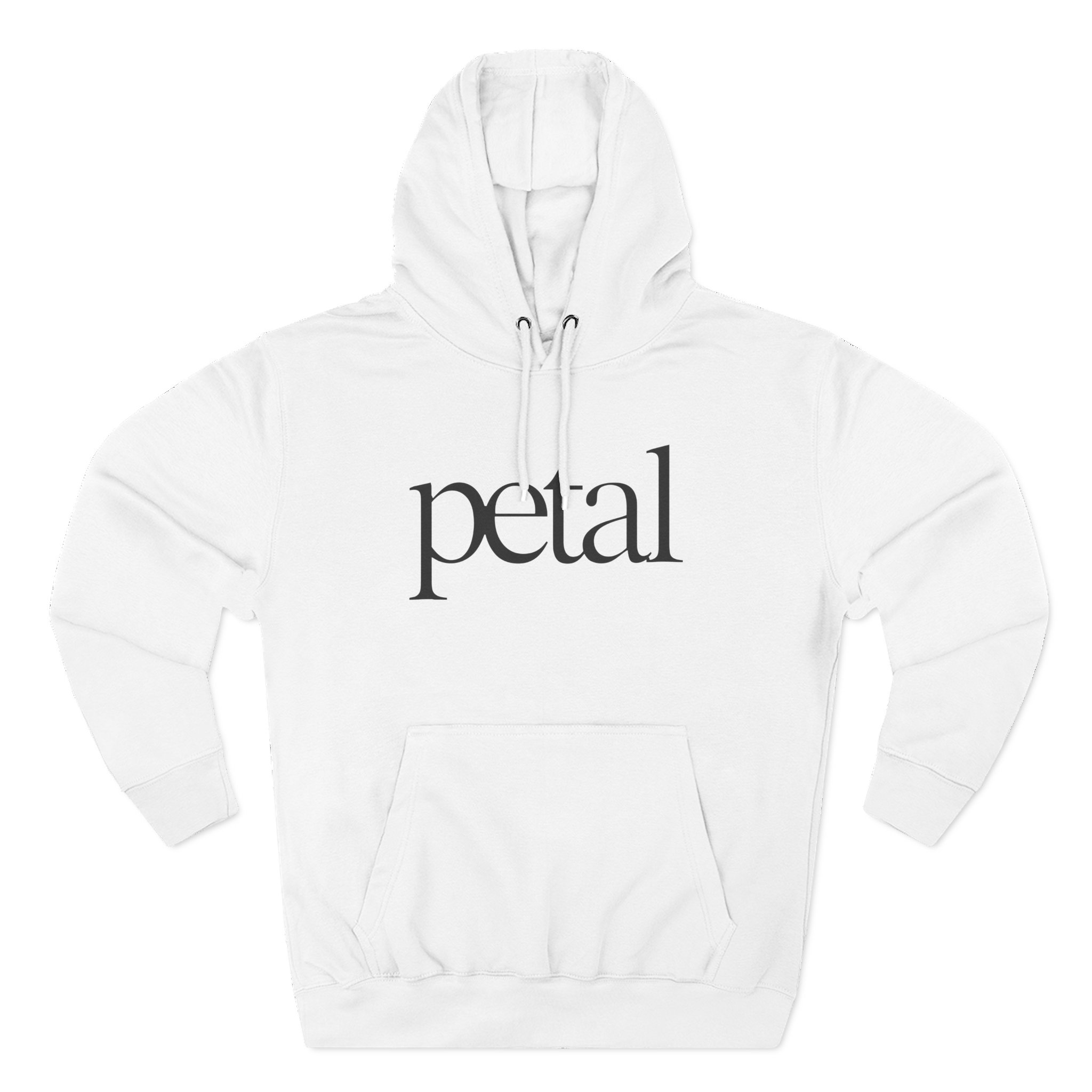 AG petal live laugh love Three-Panel Fleece Hoodie