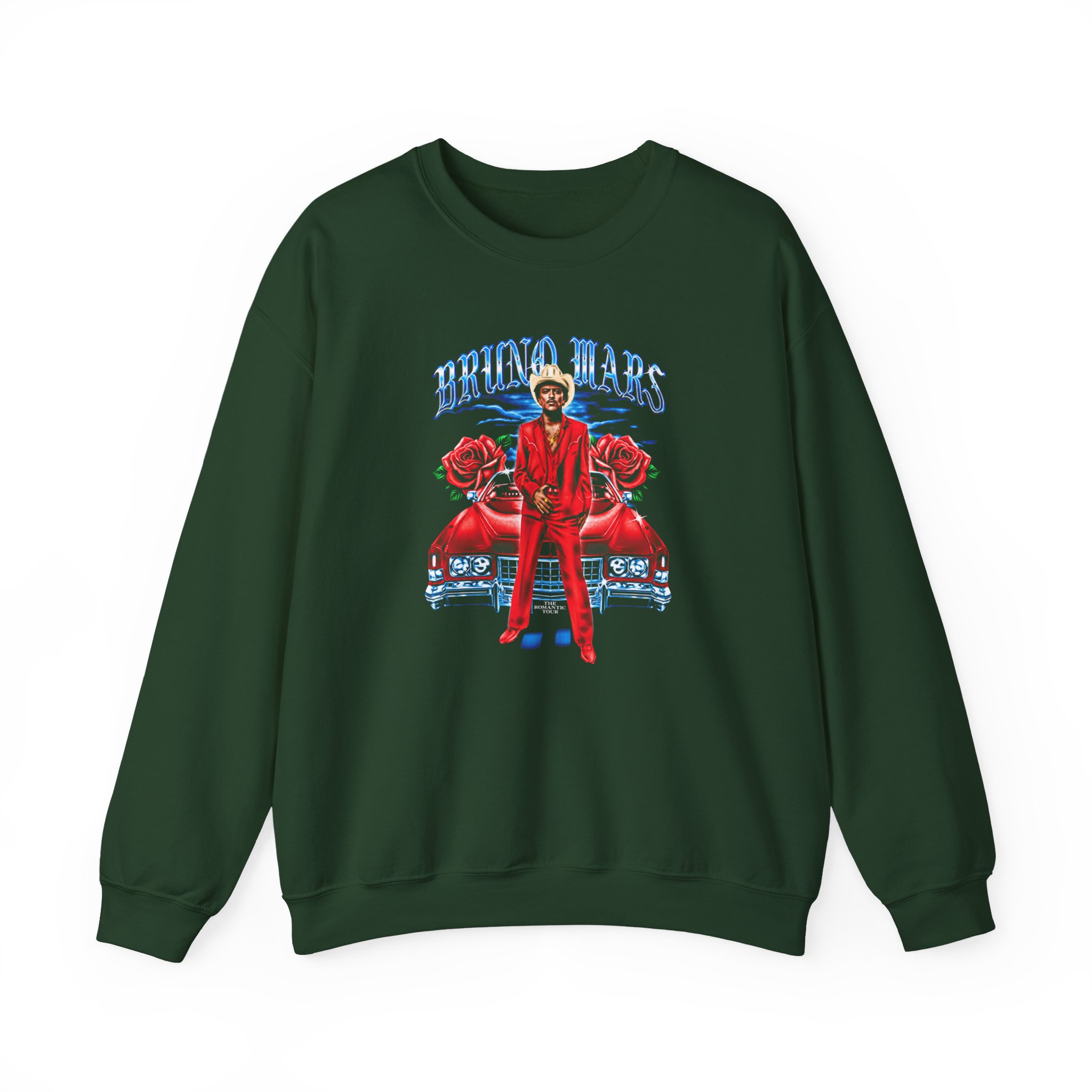 Bruno Mars Tampa the Romantic Unisex Heavy Blend™ Crewneck Sweatshirt - Image 5