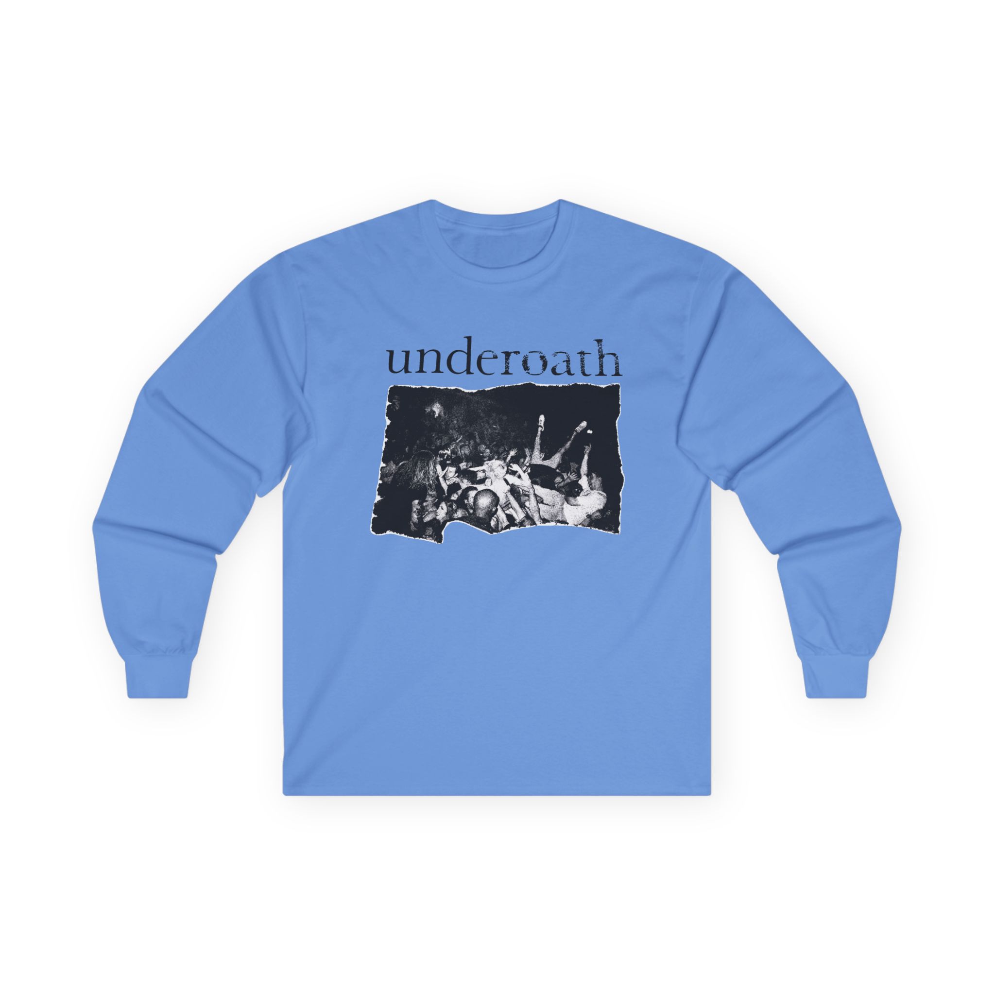 Underoath Generation TOCS Photo Tie Dye Unisex Ultra Cotton Long Sleeve Tee - Image 7