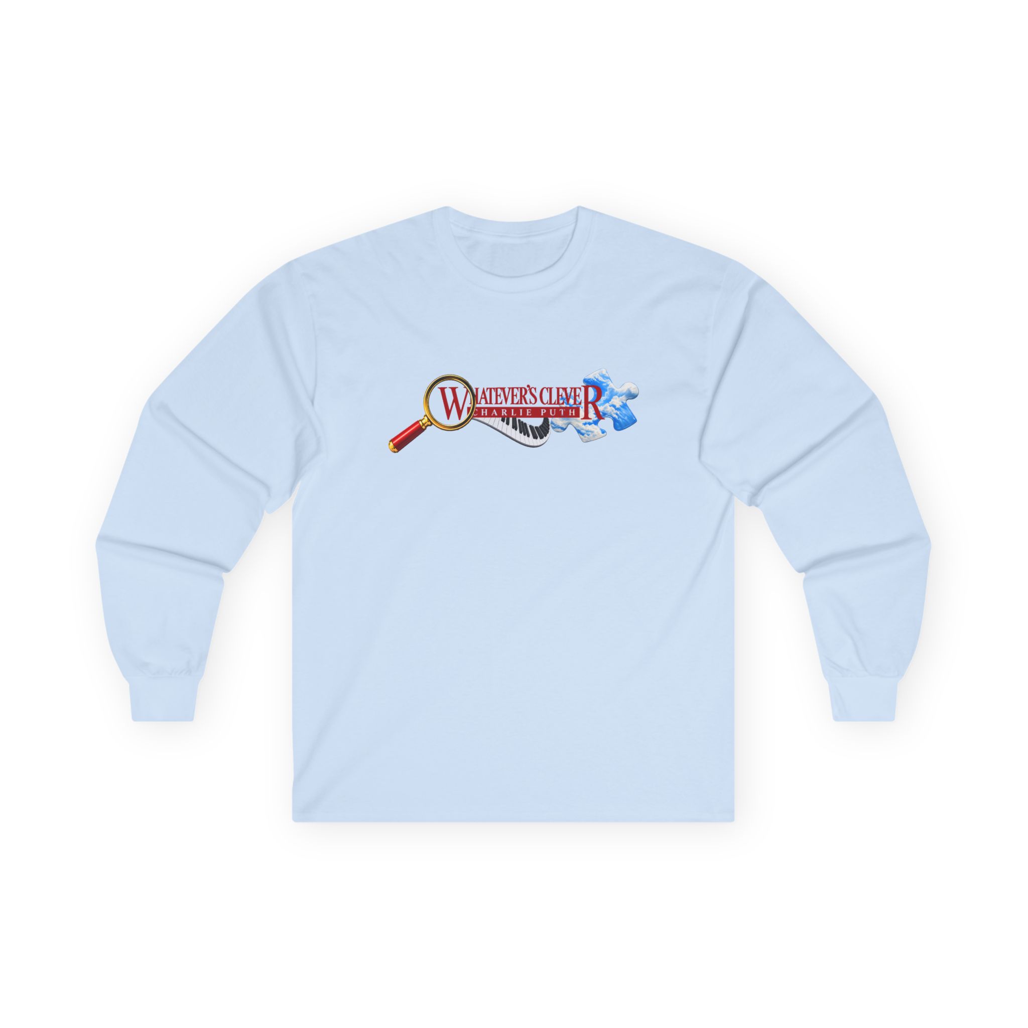 Charlie Puth Whatever's Clever! 2026 Unisex Ultra Cotton Long Sleeve Tee - Image 5