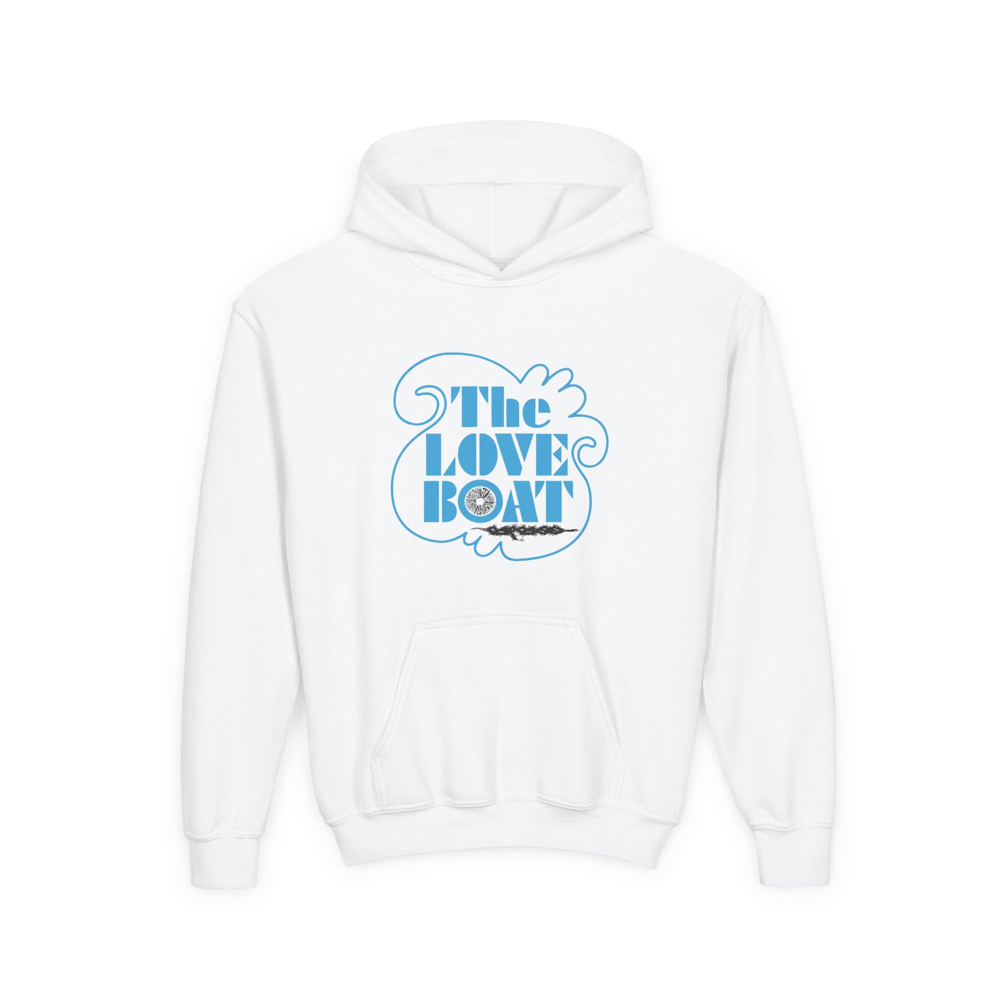 Youth Carcass Love Boat Heavy Blend Hooded Sweatshirt