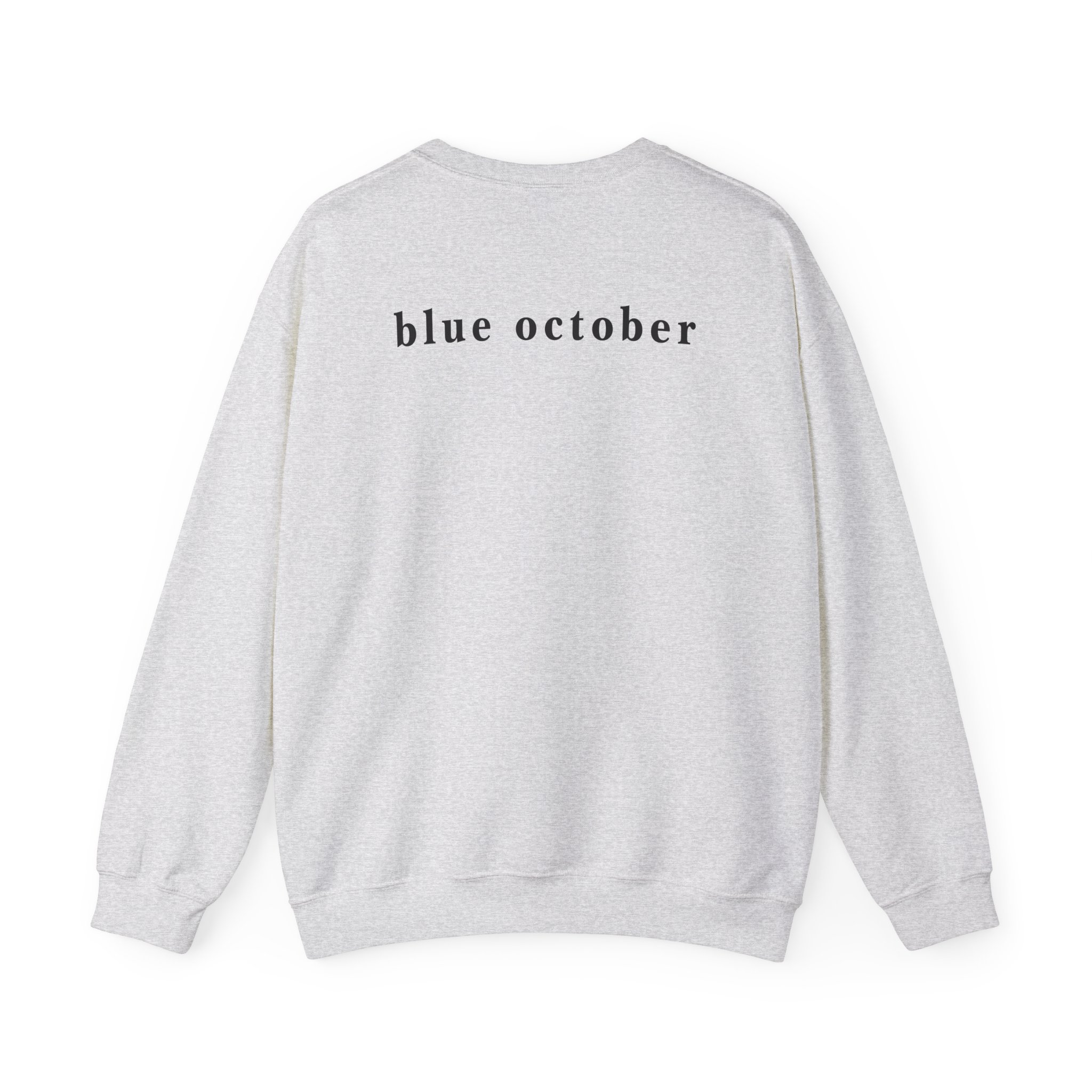Blue October Big Rose Unisex Heavy Blend™ Crewneck Sweatshirt - Image 6