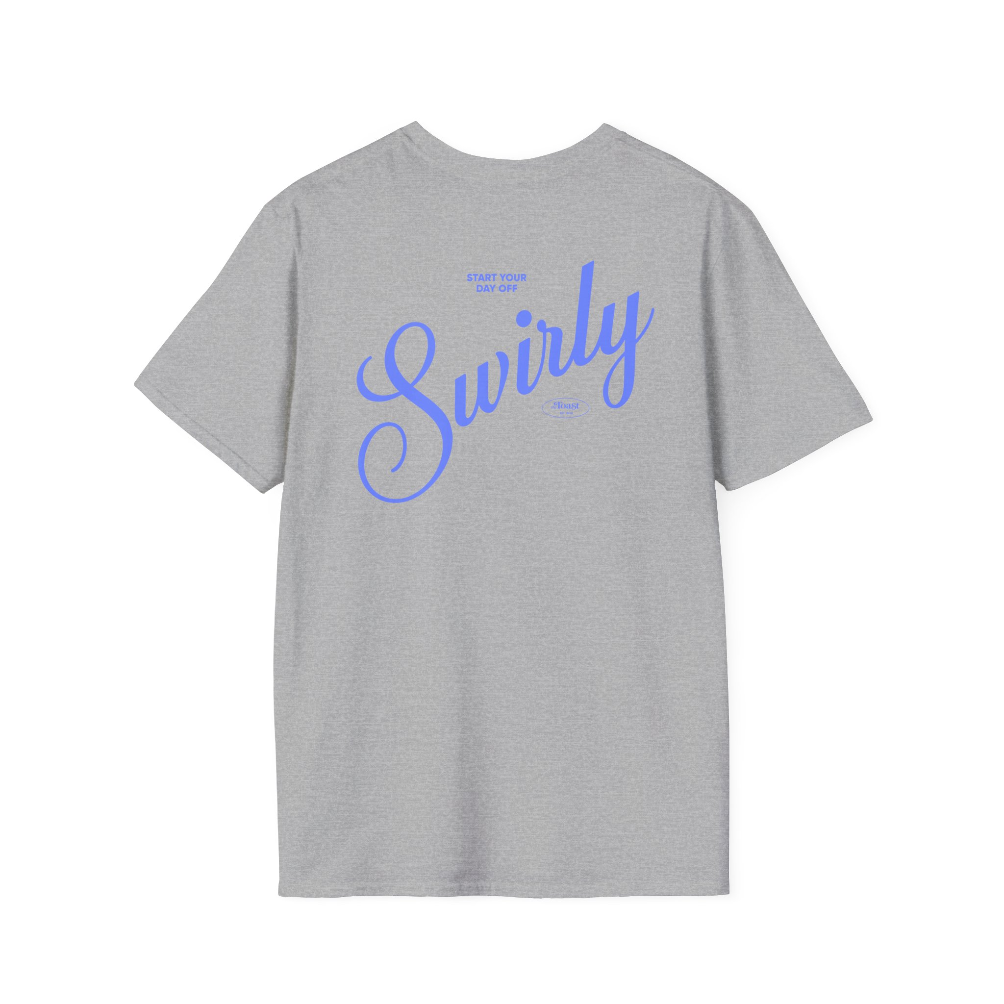 The Toast Swirly Unisex Softstyle T-Shirt - Image 8
