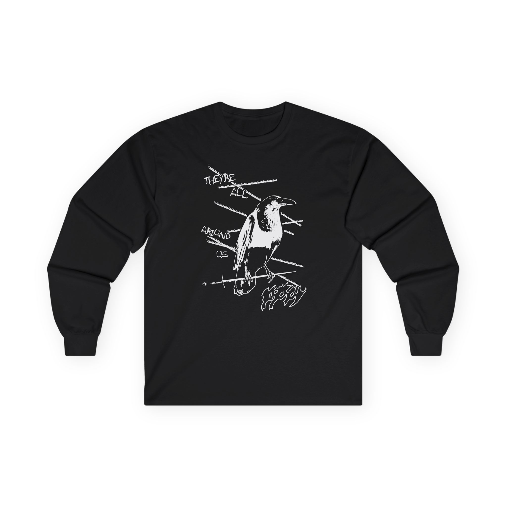 Poppy They're All Around Us Unisex Ultra Cotton Long Sleeve Tee
