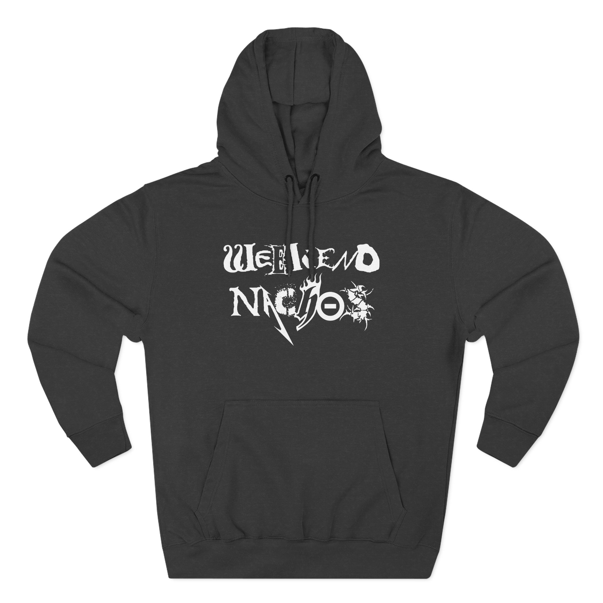 Weekend Nachos Three-Panel Fleece Hoodie - Image 3