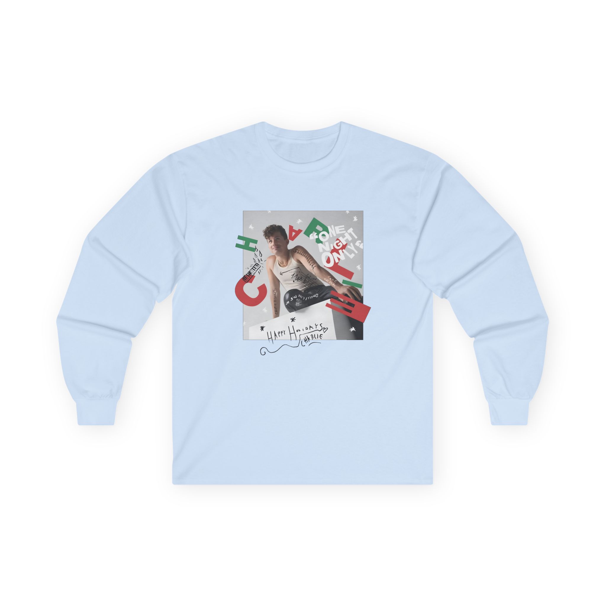 Charlie Puth Unisex Ultra Cotton Long Sleeve Tee - Image 5