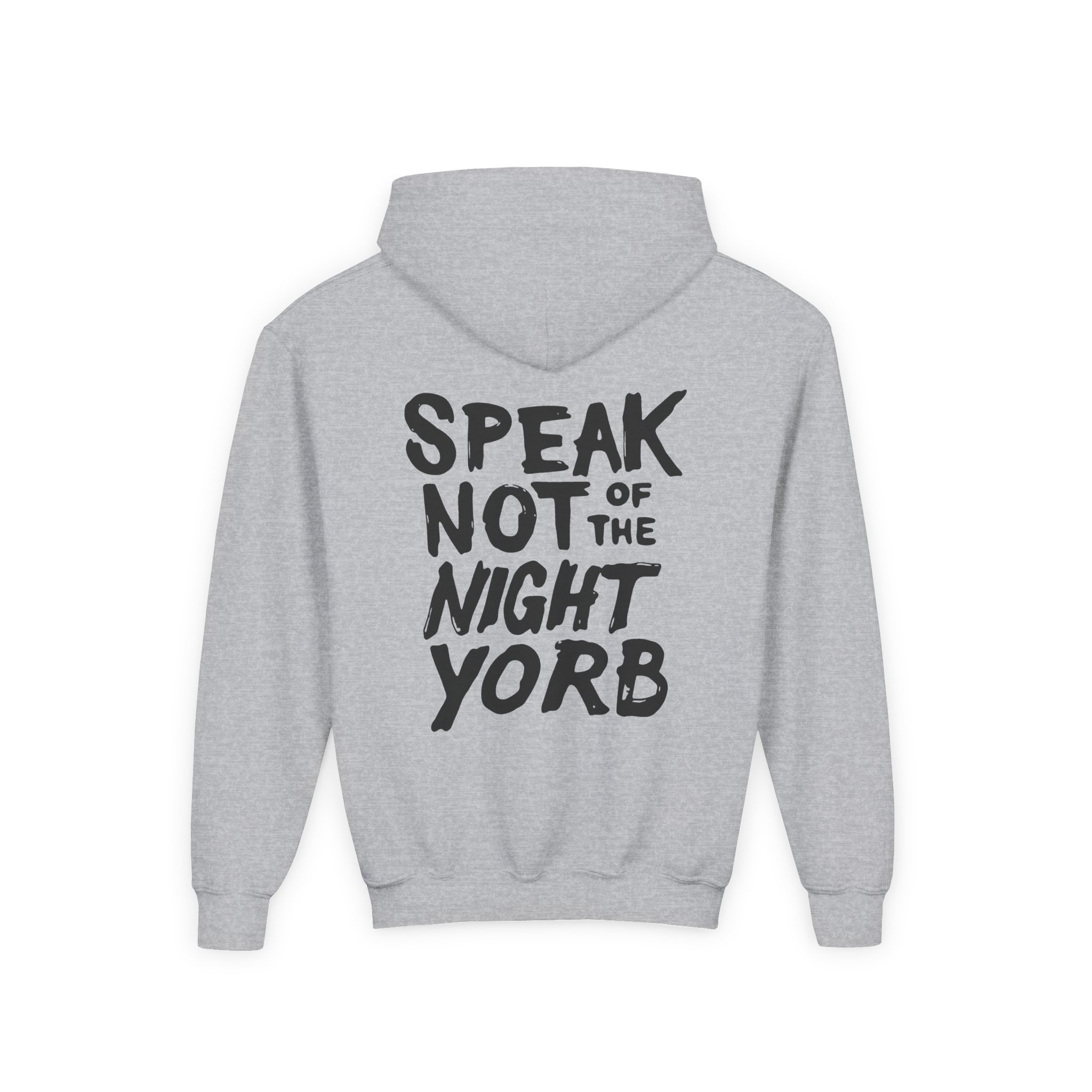 Dropout Night Yorb Anagram Youth Heavy Blend Hooded Sweatshirt - Image 4