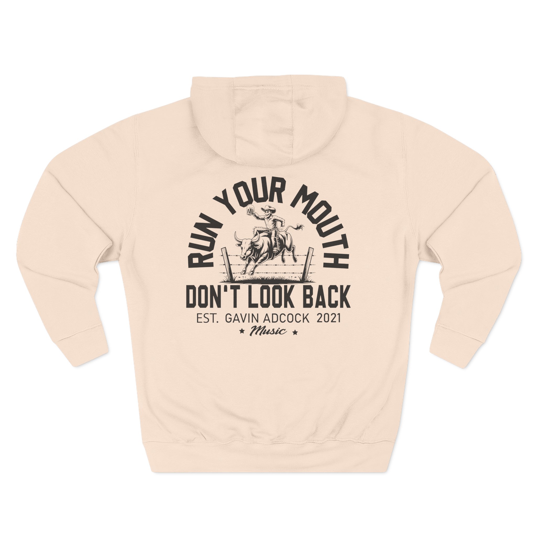 Gavin Adcock Run Your Mouth Three-Panel Fleece Hoodie - Image 8