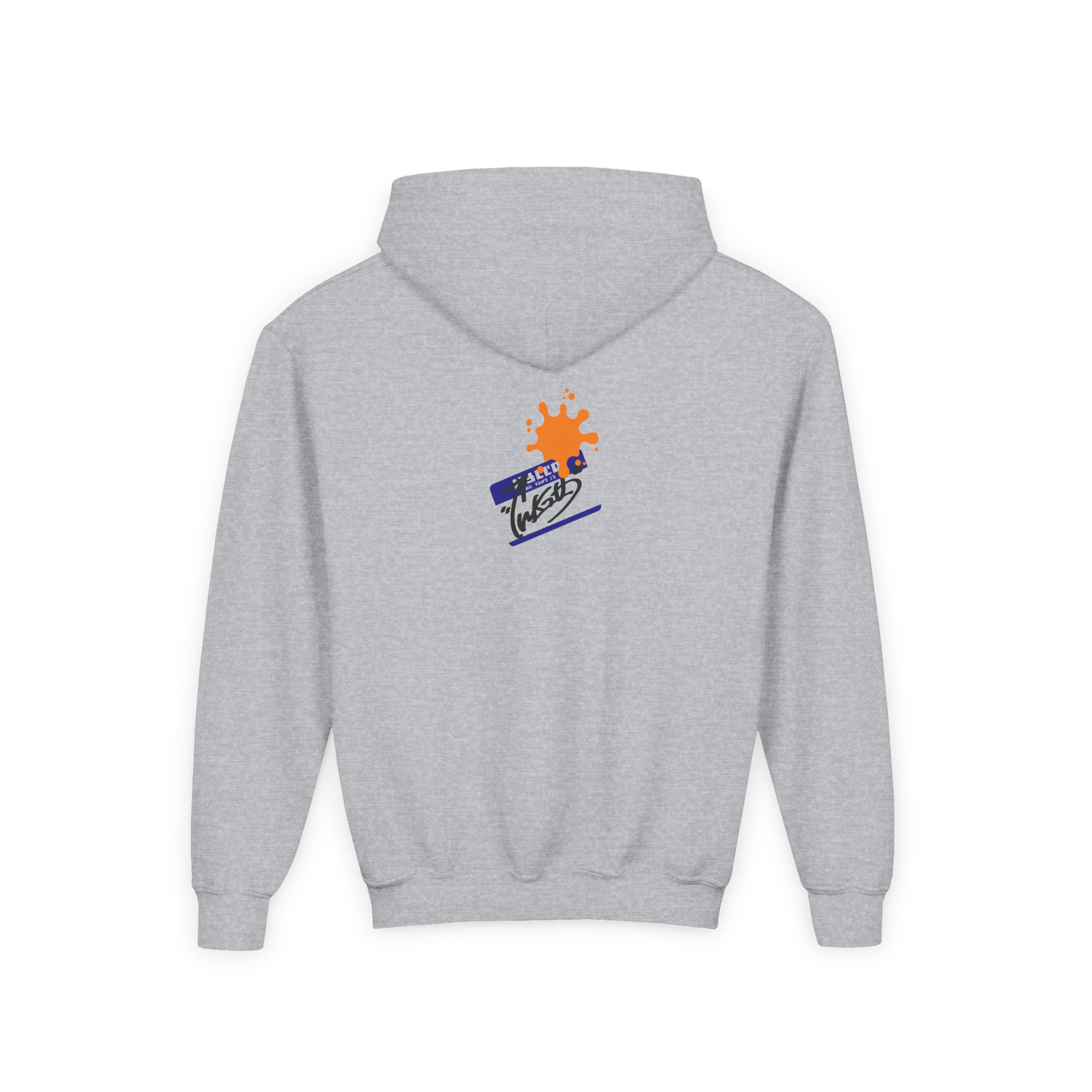 NTD INK YOU UP Youth Heavy Blend Hooded Sweatshirt - Image 4
