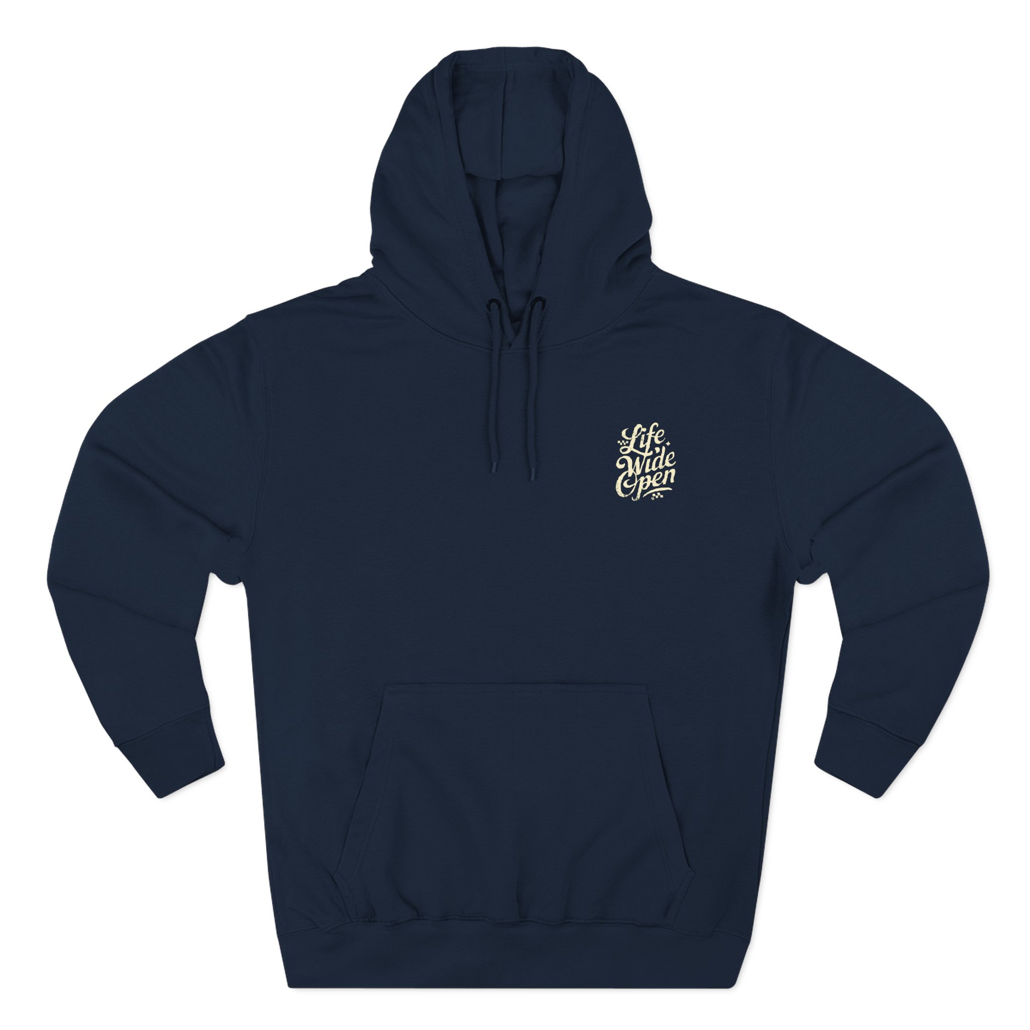 Cboystv Tan Script Three-Panel Fleece Hoodie - Image 11