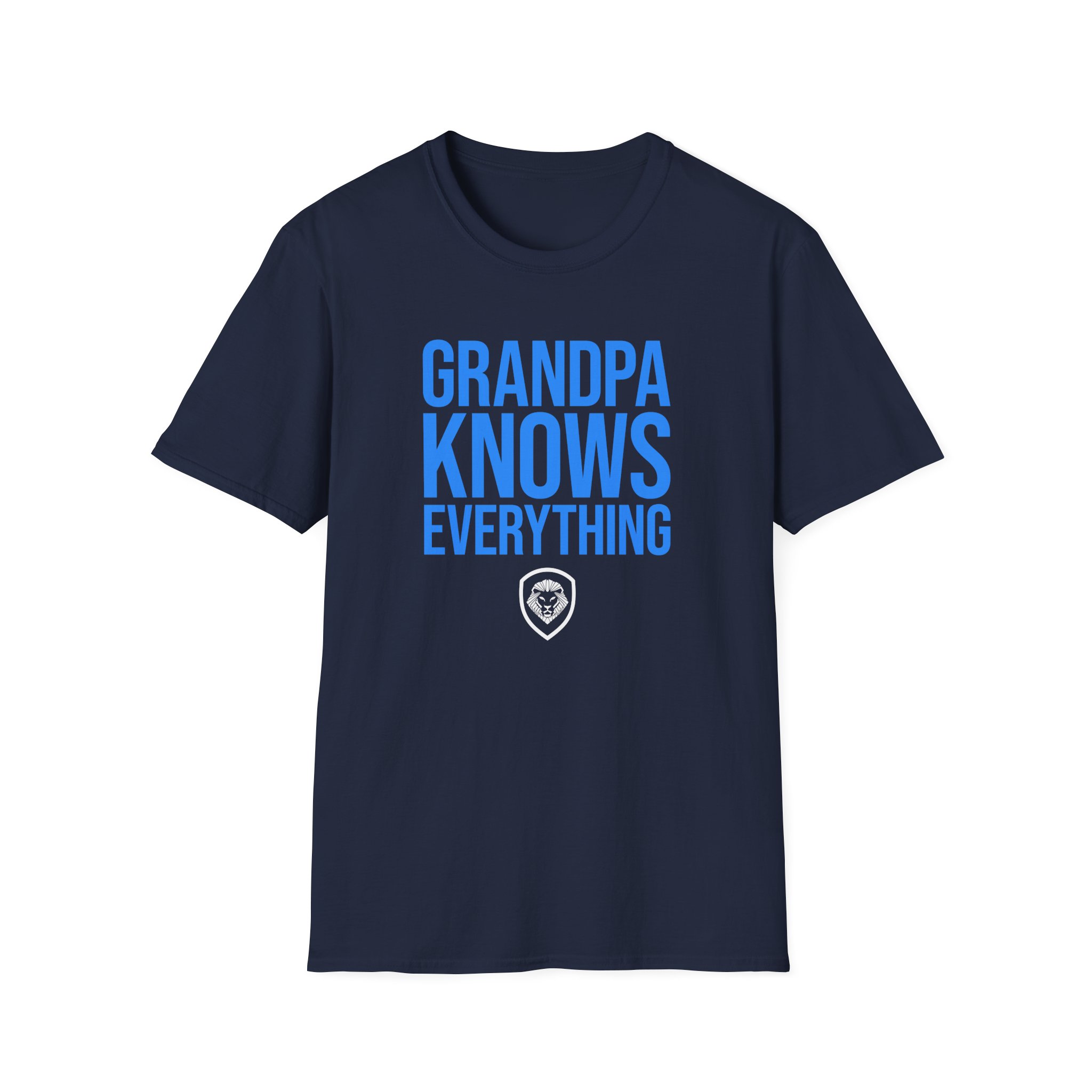 Valuetainment Grandpa Knows Everything Unisex Softstyle T-Shirt - Image 15