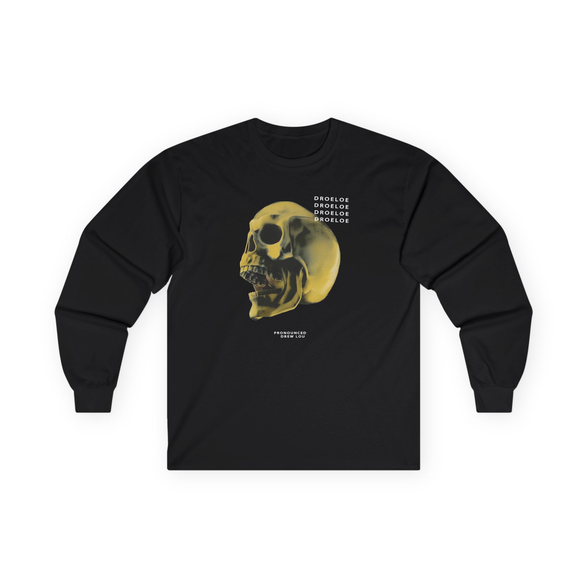 Deadbeats Gold Skull Unisex Ultra Cotton Long Sleeve Tee