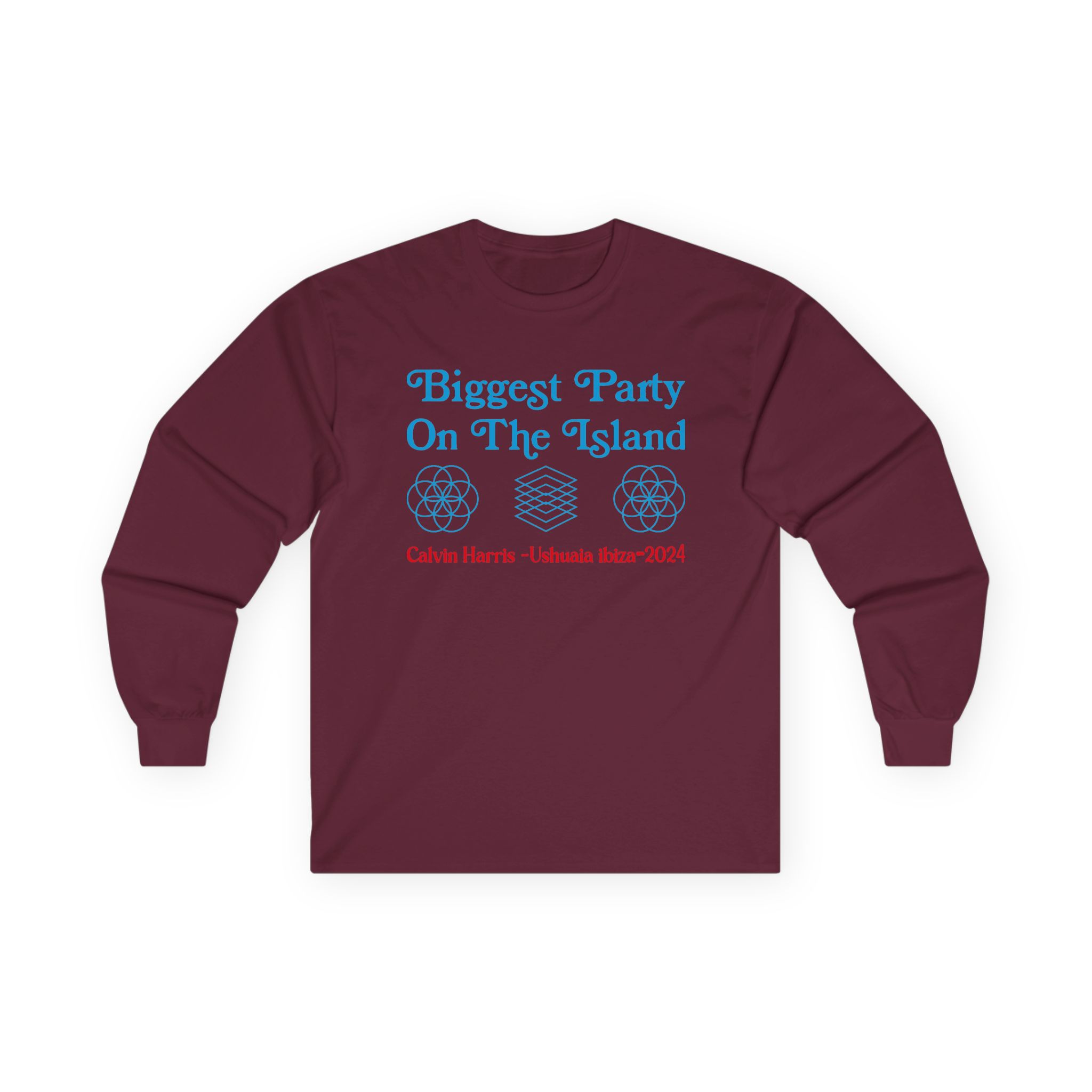 Calvin Harris Ushuaia Higher Level Unisex Ultra Cotton Long Sleeve Tee - Image 9