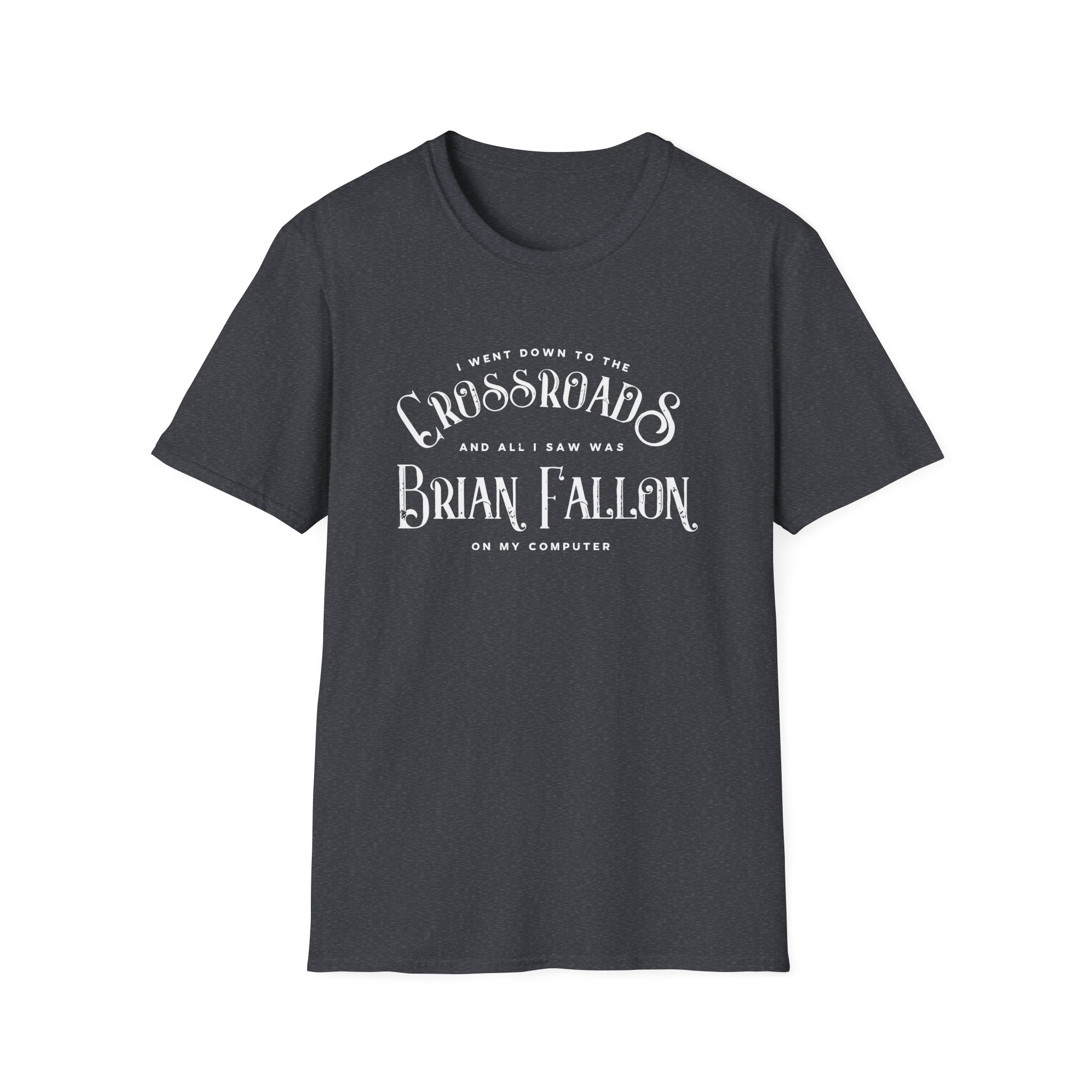 Brian Fallon Crossroads Unisex Softstyle T-shirt - Image 13