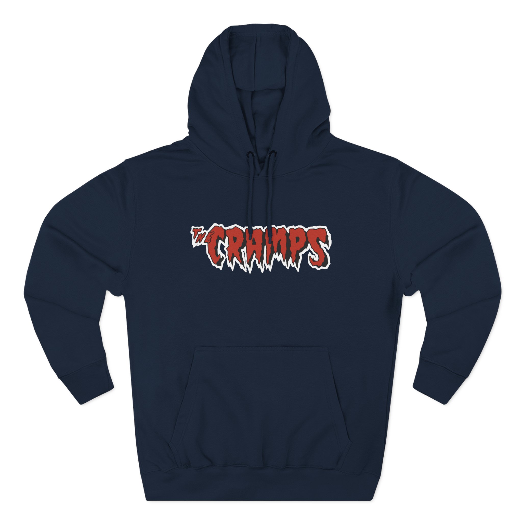 The Cramps Logo Three-Panel Fleece Hoodie - Image 9