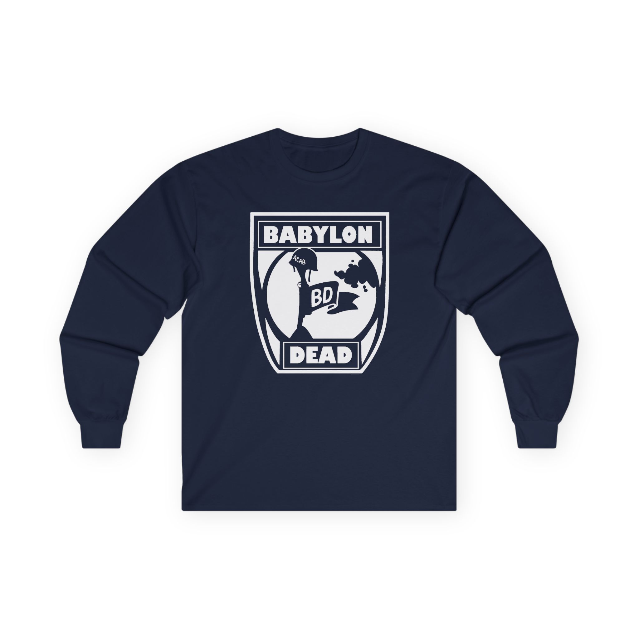 Babylon Dead Badge Unisex Ultra Cotton Long Sleeve Tee - Image 9