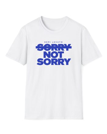 D L Sorry Not Sorry Unisex Softstyle T-Shirt